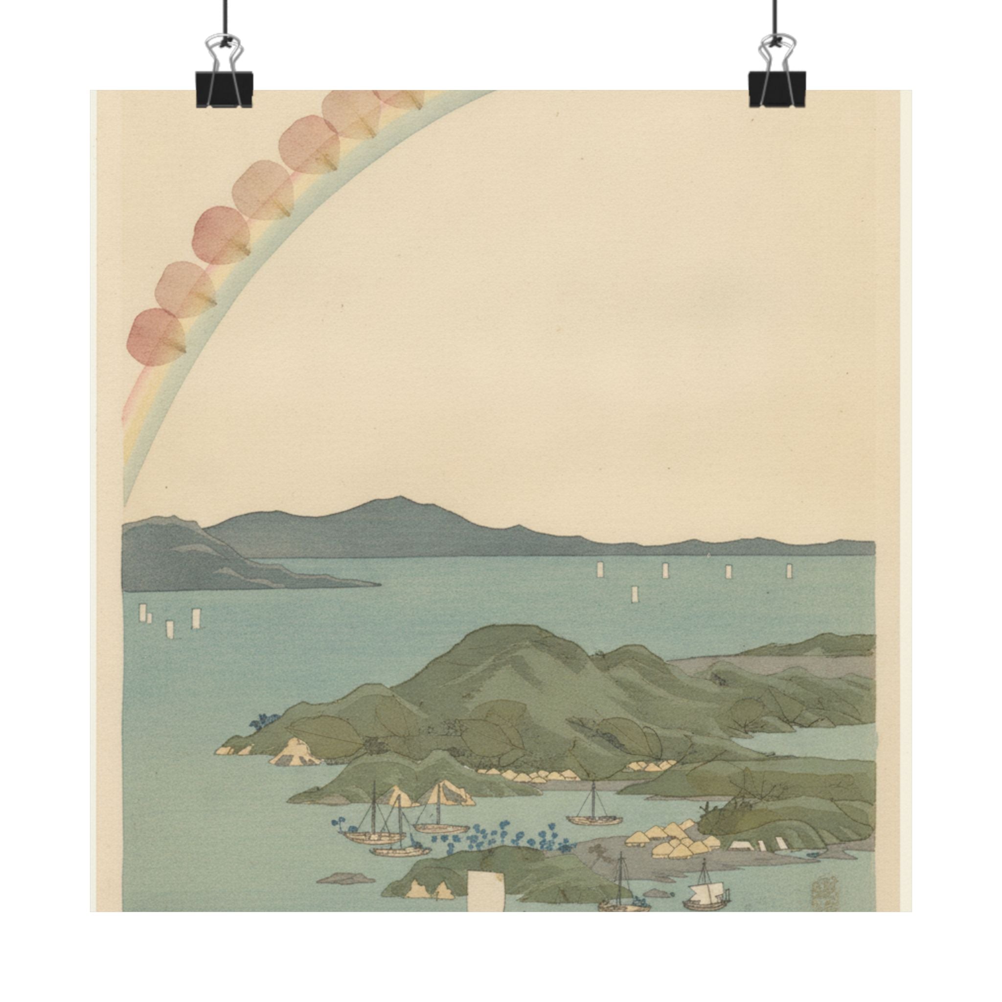 Botanical — Tsushima Kaigan Yubare — Matte Poster