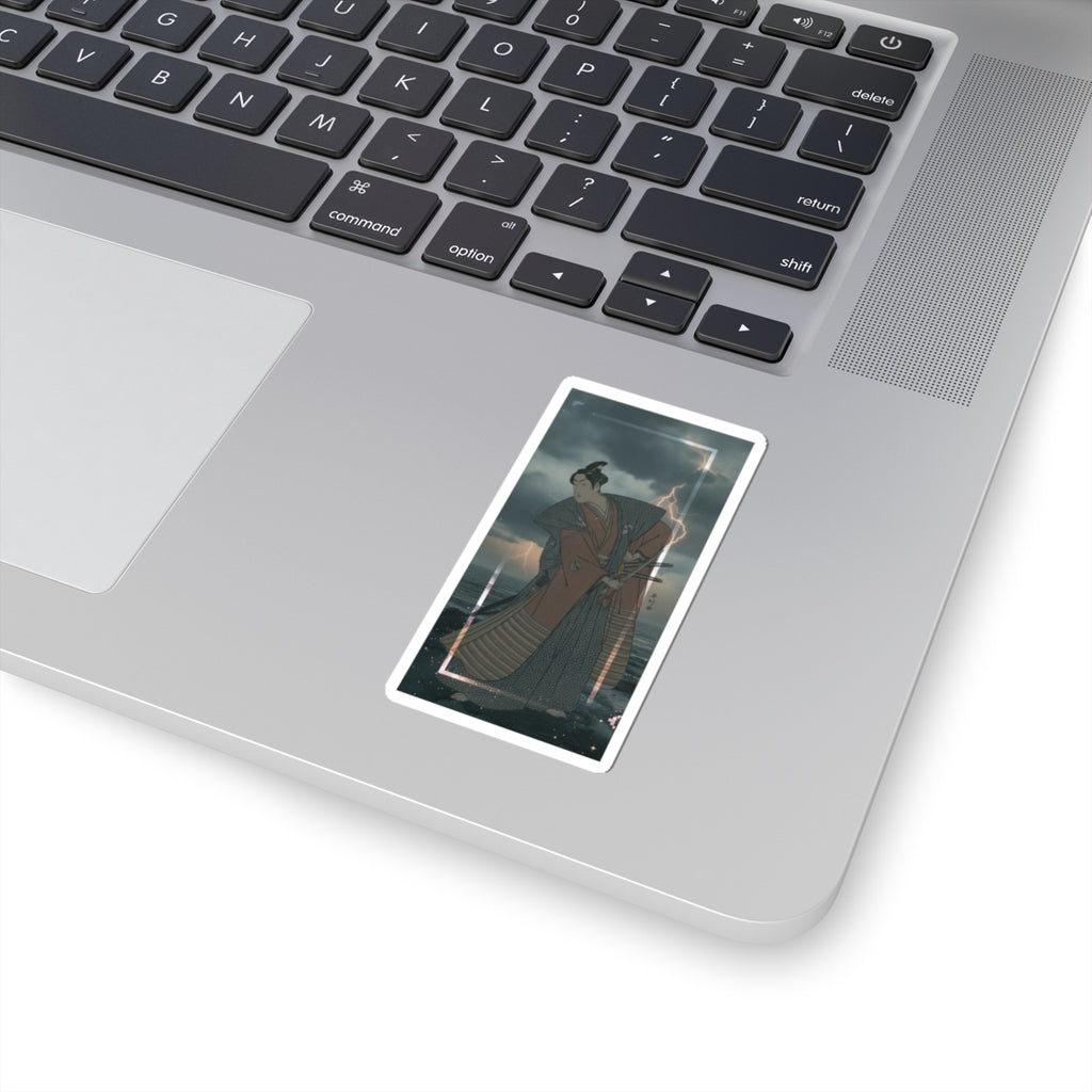 Dramatic Storm — The Third Segawa Kikunojo In The Role Of Oboshi Rikiya — Kiss-Cut Sticker