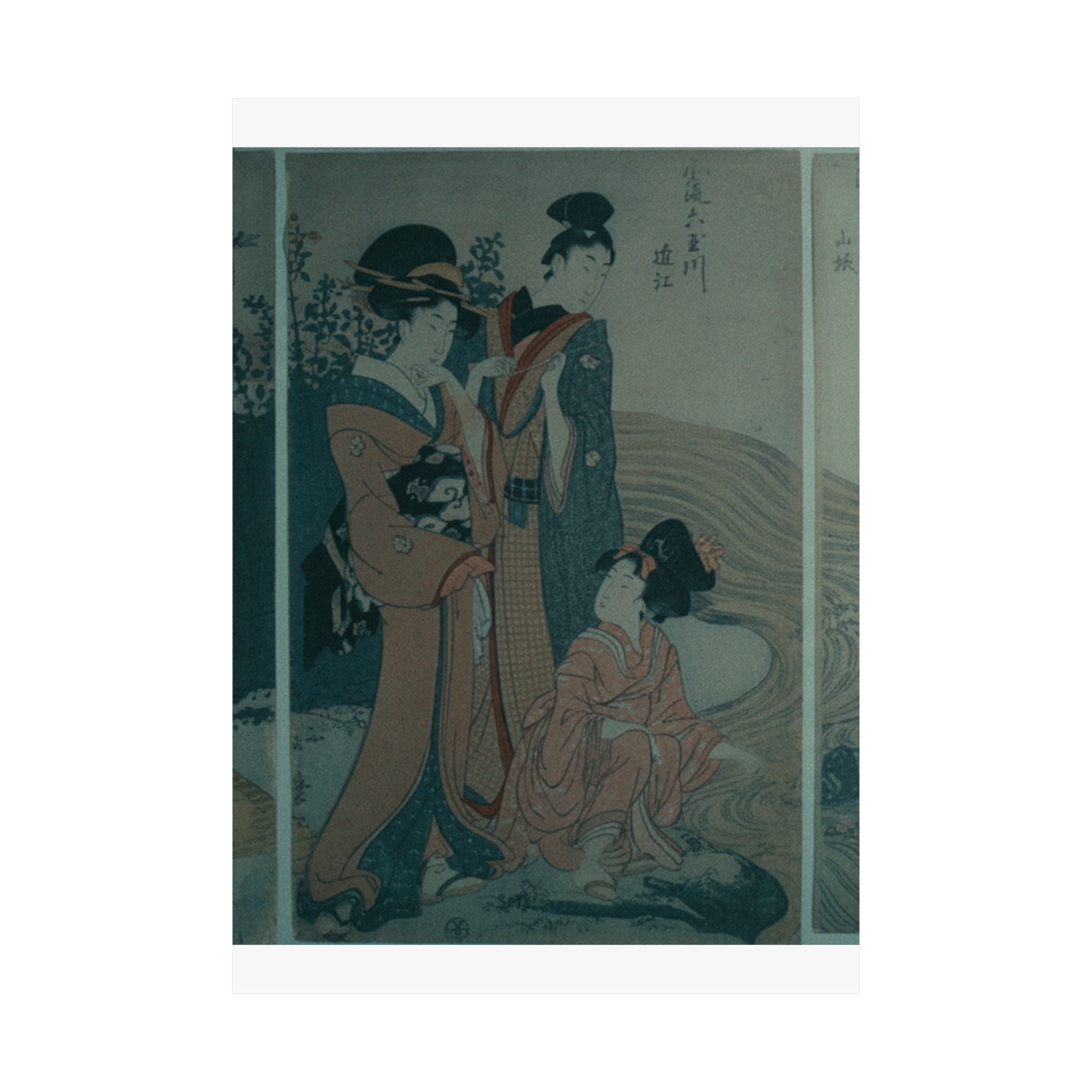 Cinematic — Women And Children On The Banks Of A Stream — Matte Poster