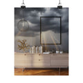 Dramatic Storm — Interior — Matte Poster