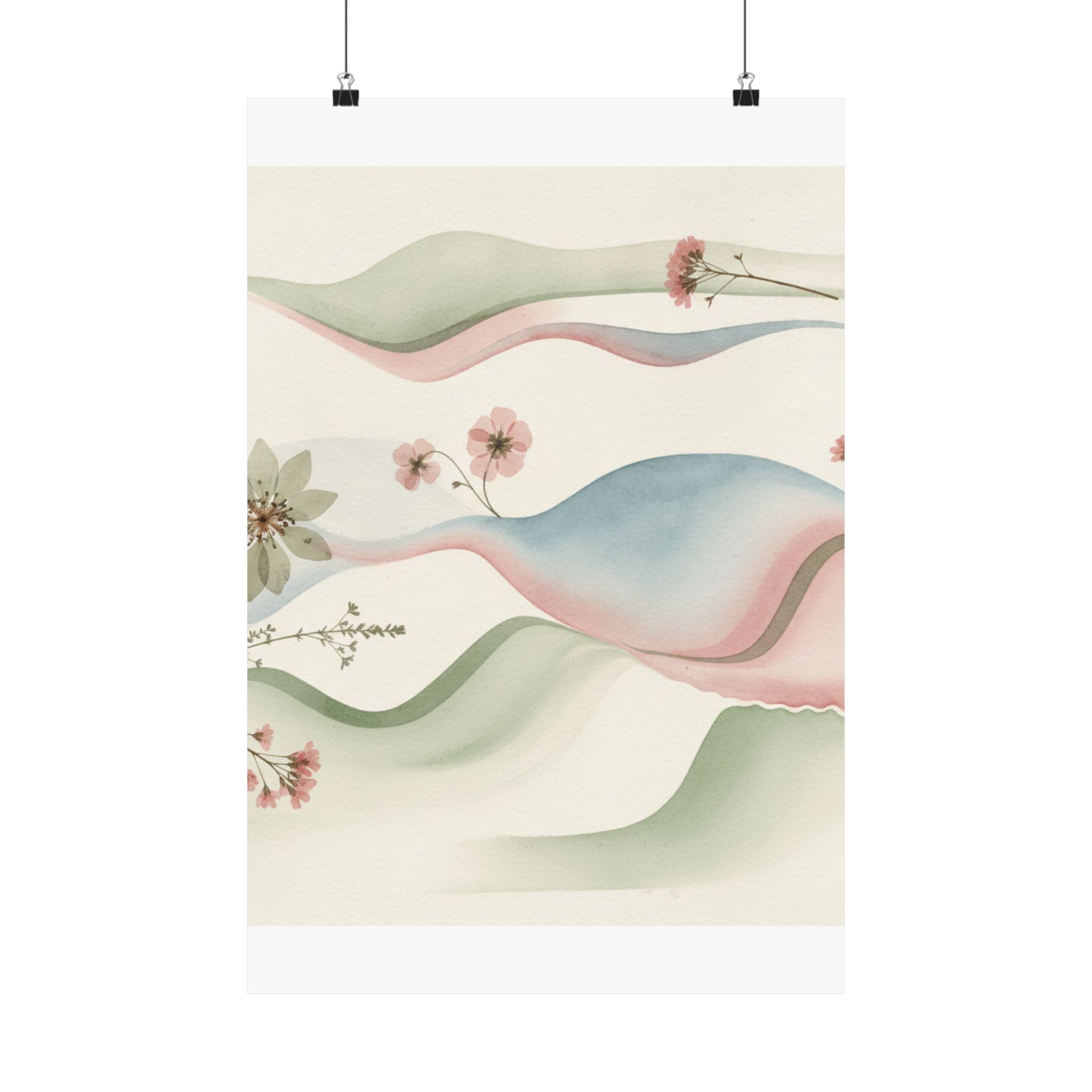Botanical — Abstract — Matte Poster