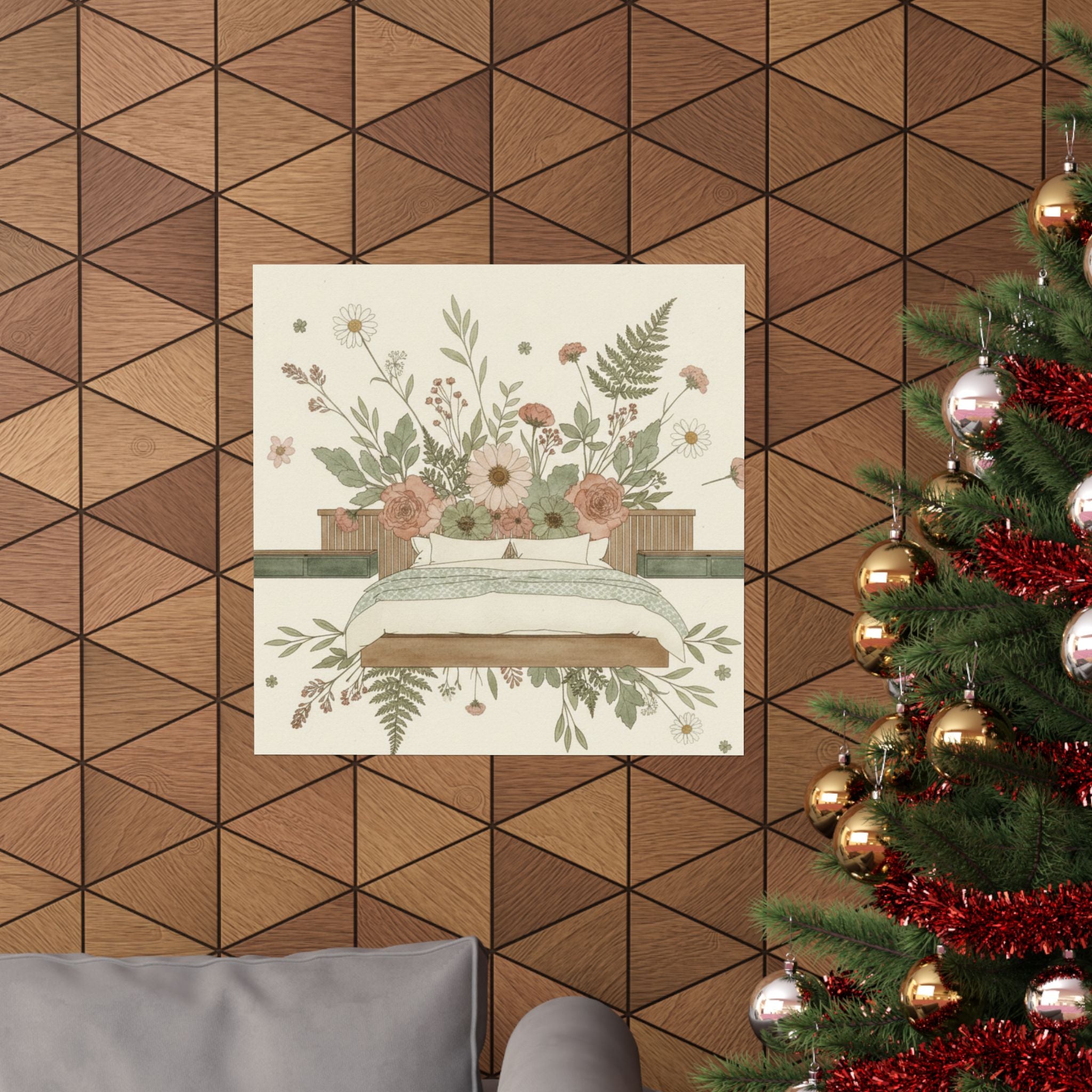 Botanical — Bedroom — Matte Poster
