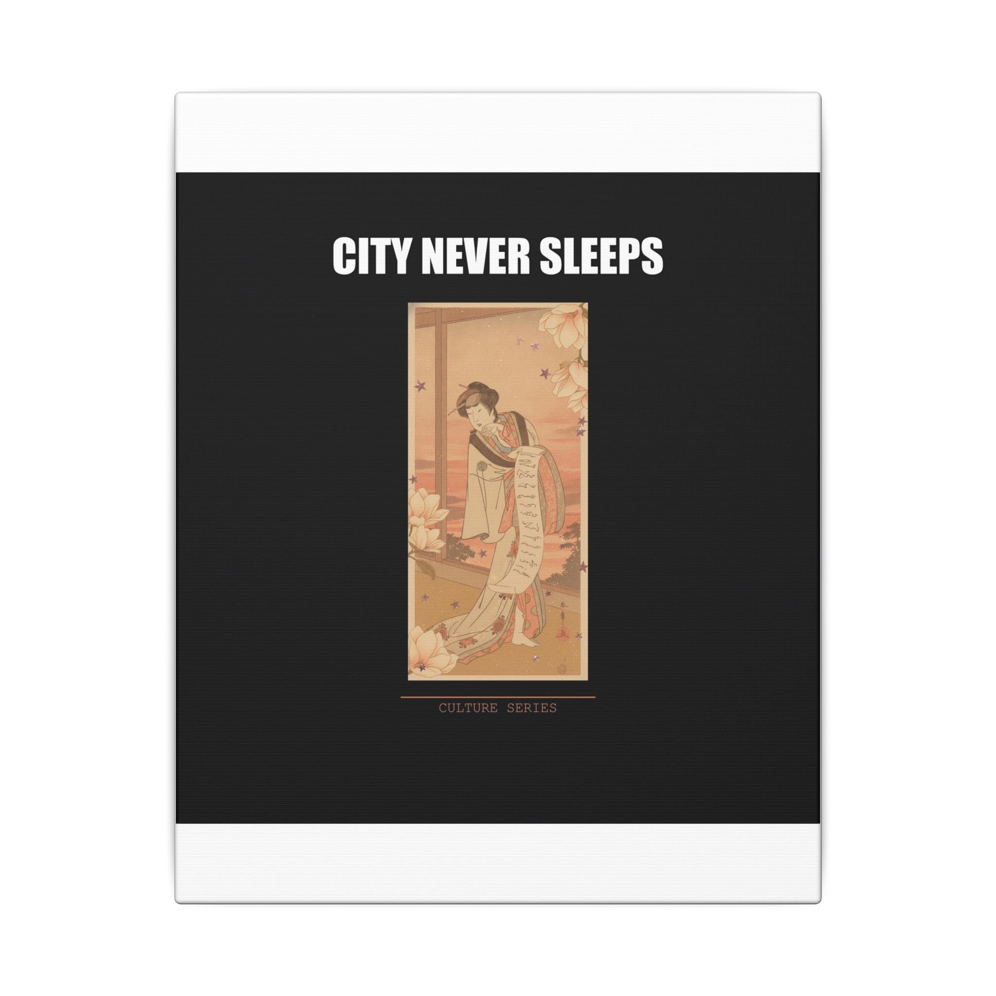 STREET CERTIFIED | The Second Yamashito Kinsaku As A Courtesan Standing In A Room — Matte Canvas