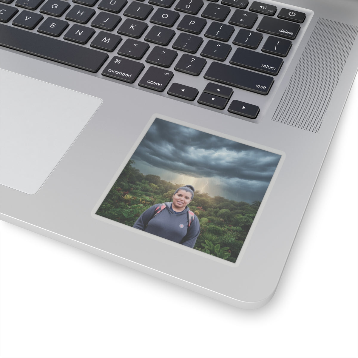 Dramatic Storm kiss-cut sticker — product view 13