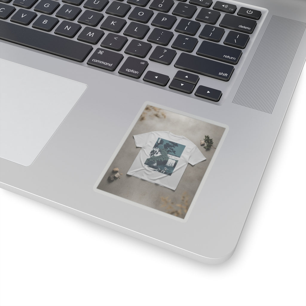 Product Marketing — Fall Of Aoiga Oka, Yedo — Kiss-Cut Sticker