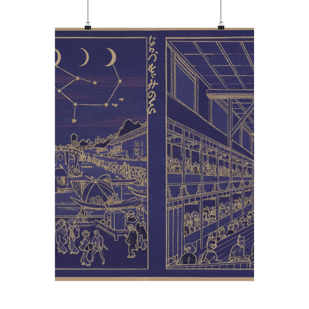 Celestial — Cooling At Nakazu/ Kabuki Theater — Matte Poster