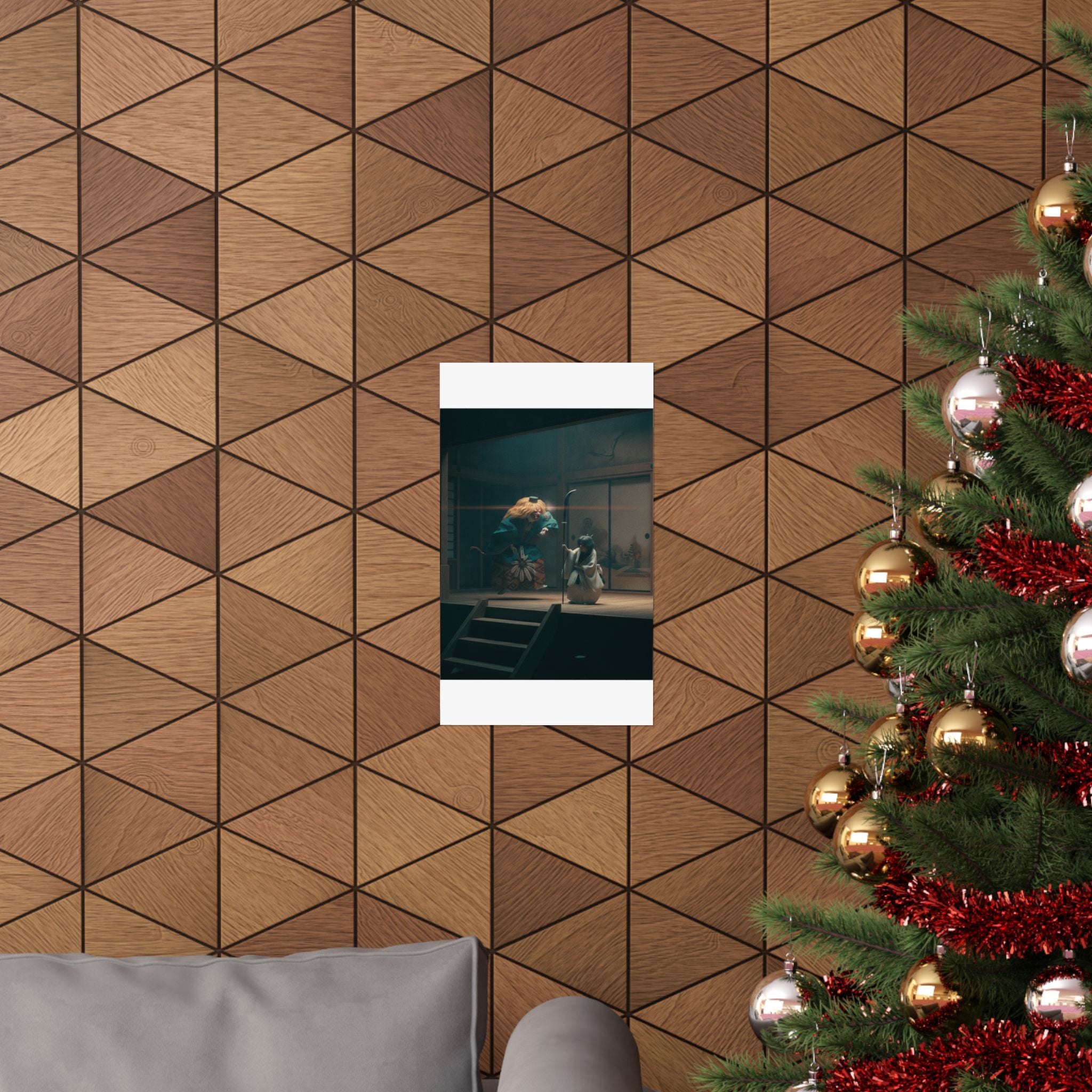 Cinematic — Scene From Noh Dance — Matte Poster