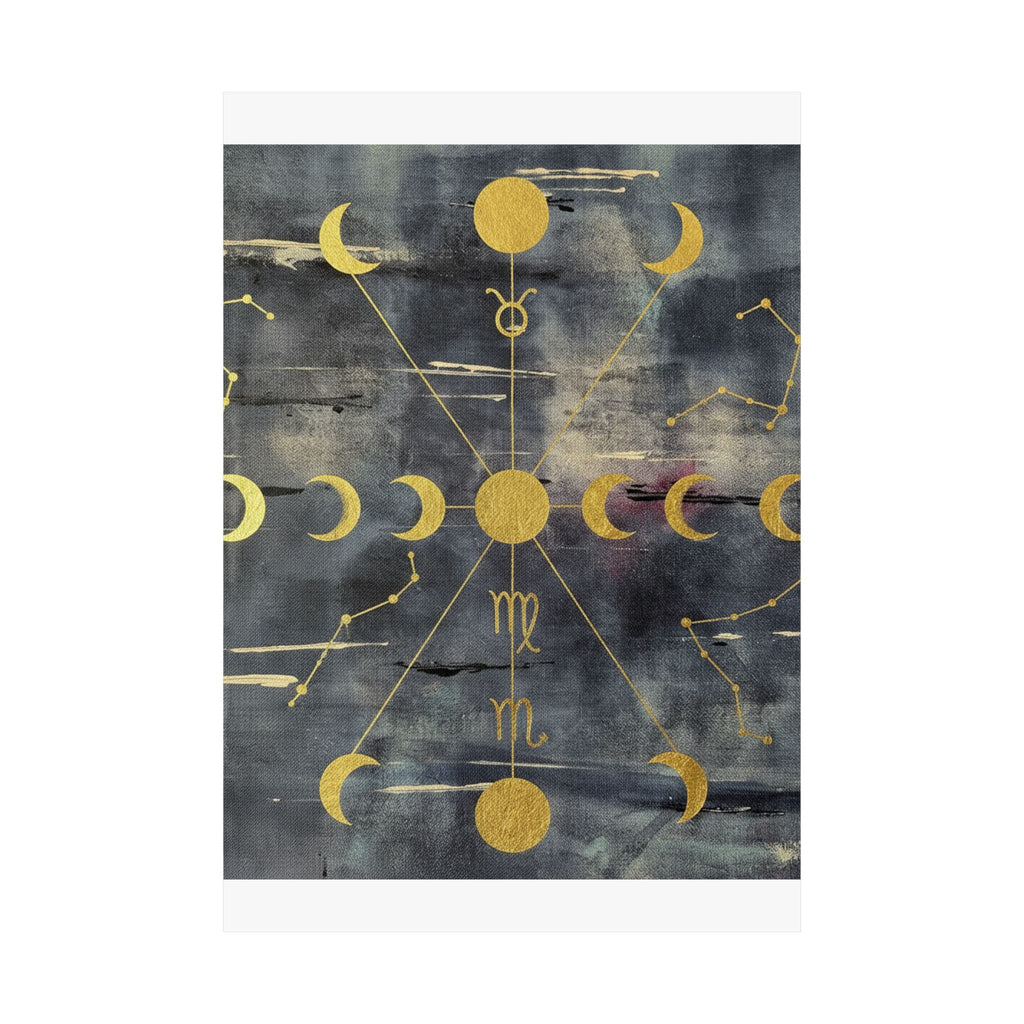 Celestial — Abstract — Matte Poster