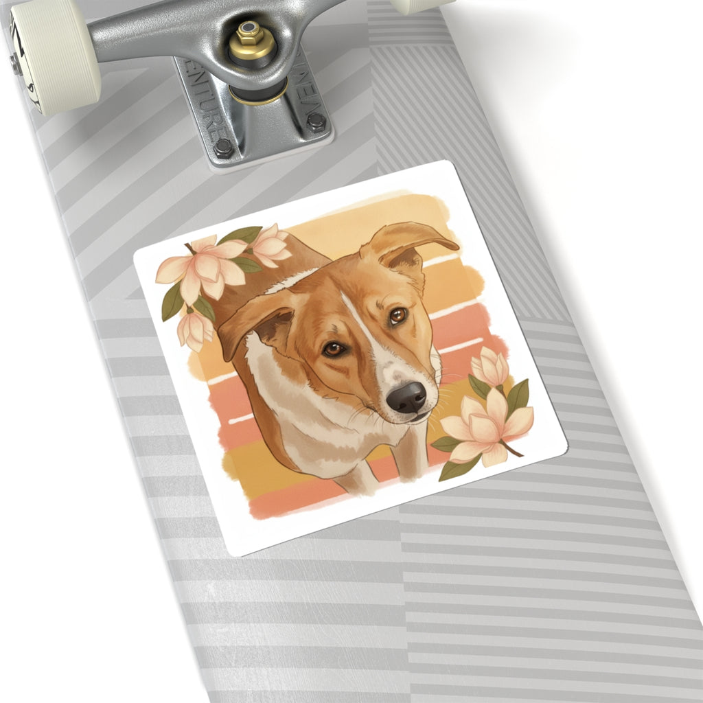 Southern Sunset — Dog — Kiss-Cut Sticker
