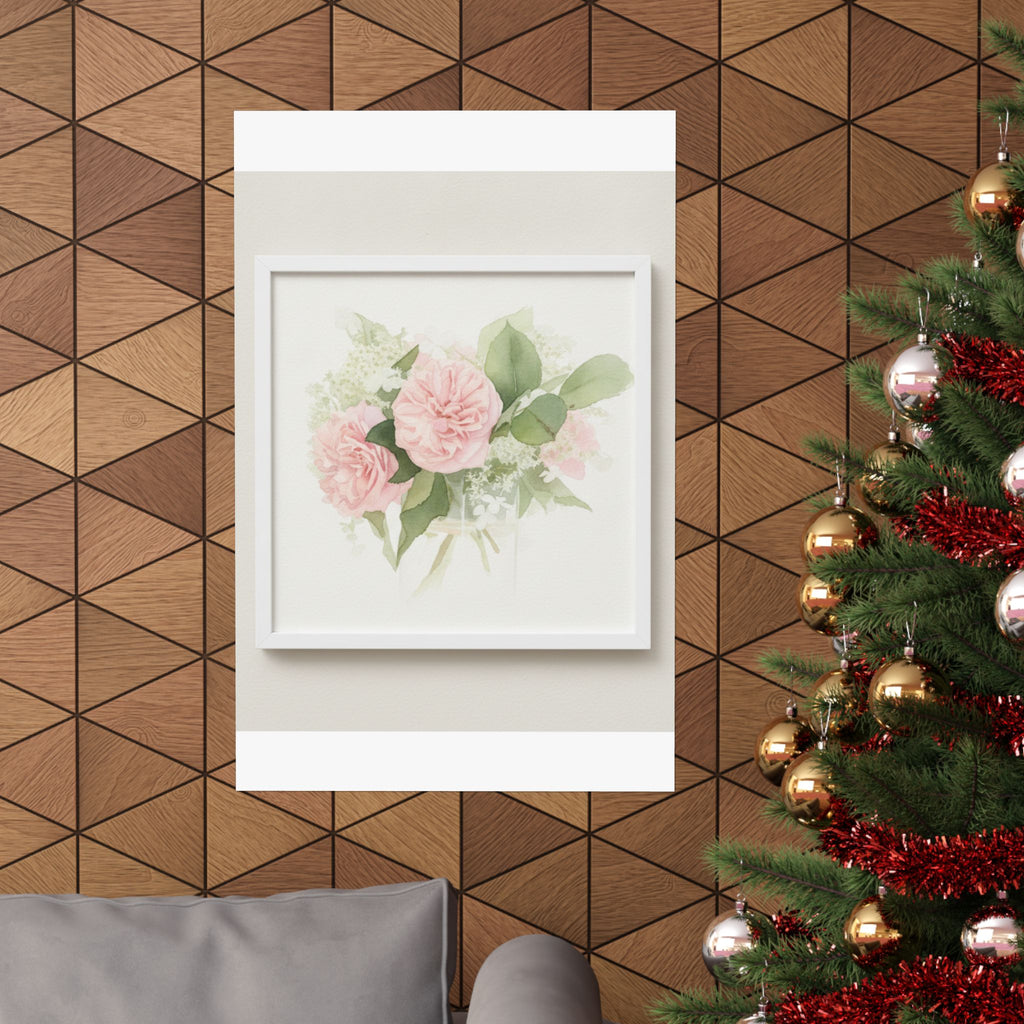 Watercolor — Flower — Matte Poster