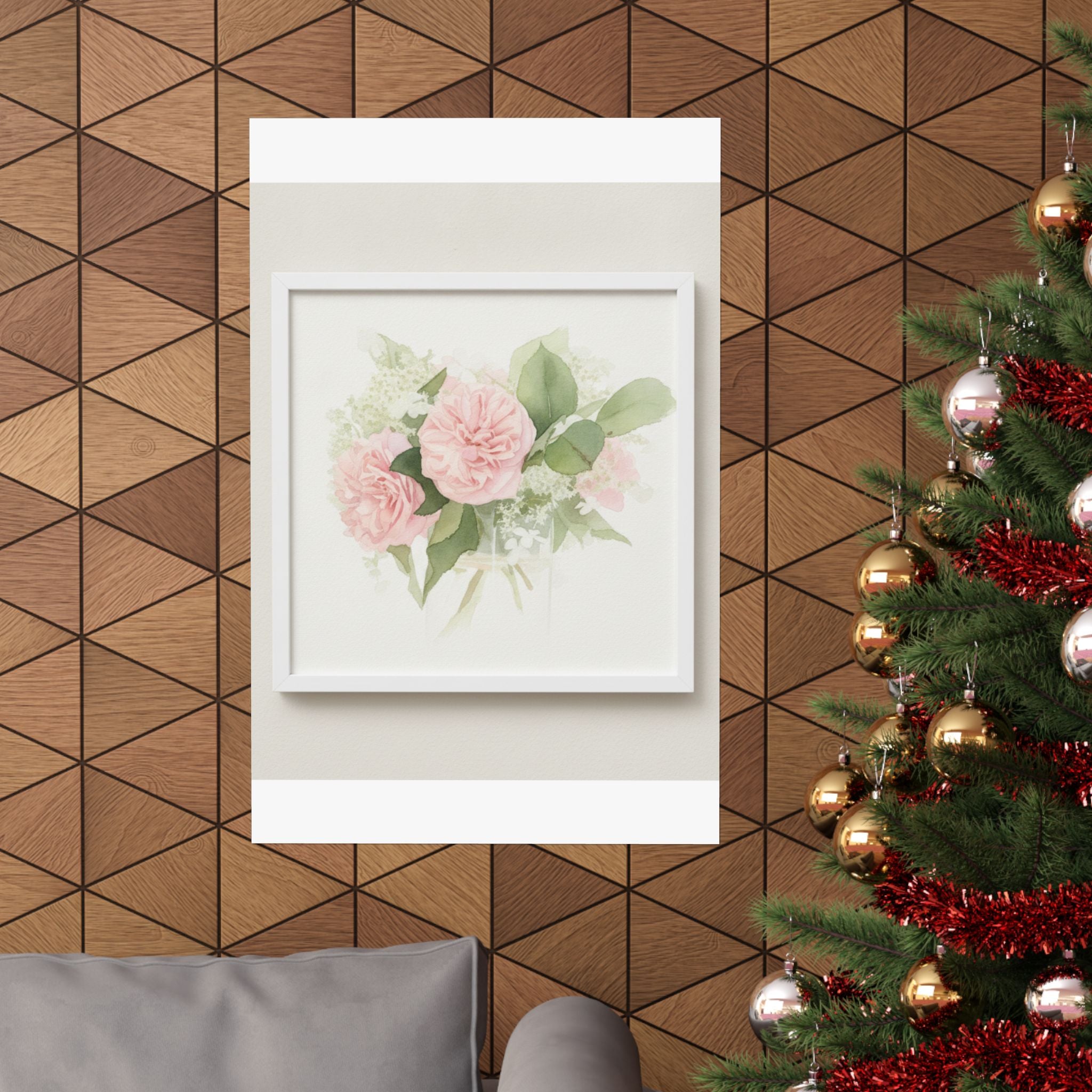 Watercolor — Flower — Matte Poster