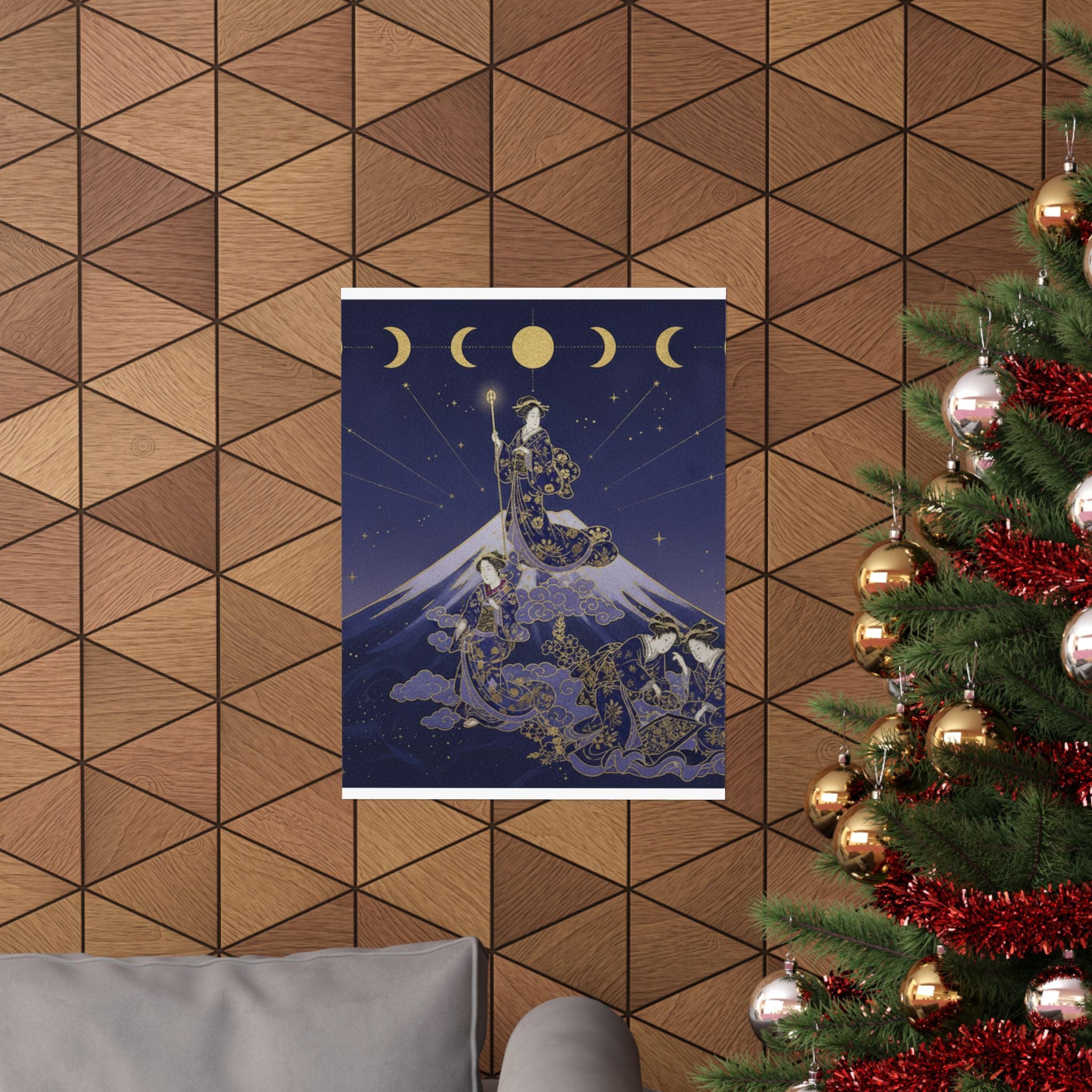 Celestial — Actors [Out Of Costume] Like Mount Fuji [Without Snow] In Summer (Yakusha Natsu  — Matte Poster