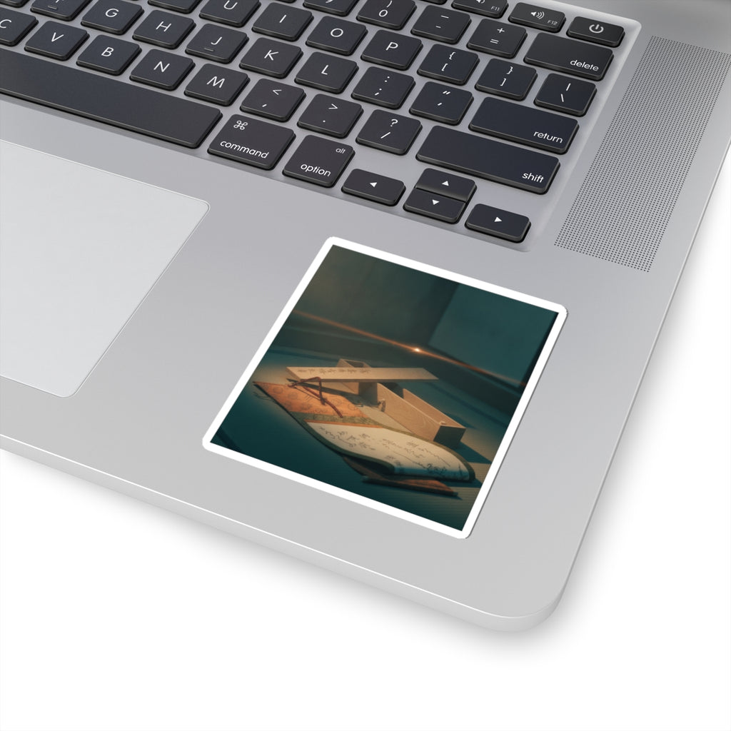 Cinematic — Kakemono And Its Box — Kiss-Cut Sticker