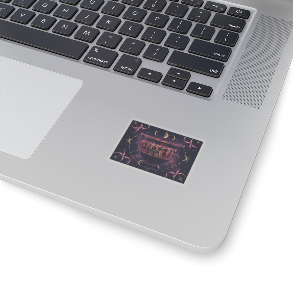 Celestial kiss-cut sticker — product view 9