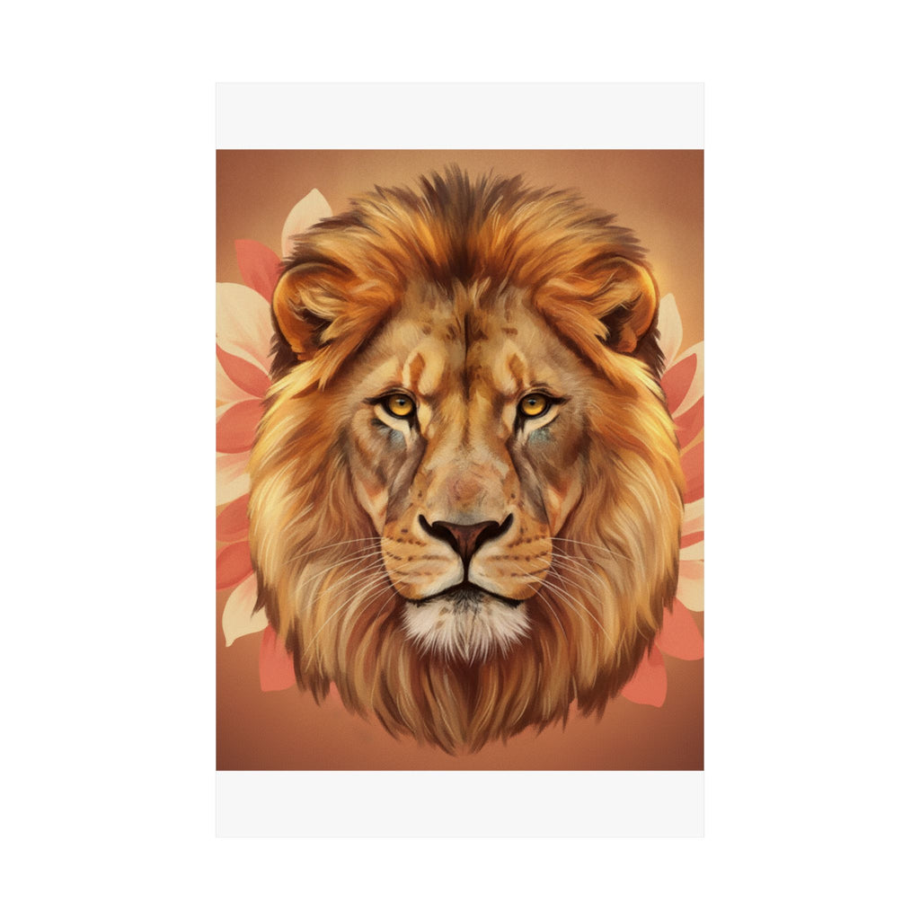 Southern Sunset — Lion — Matte Poster