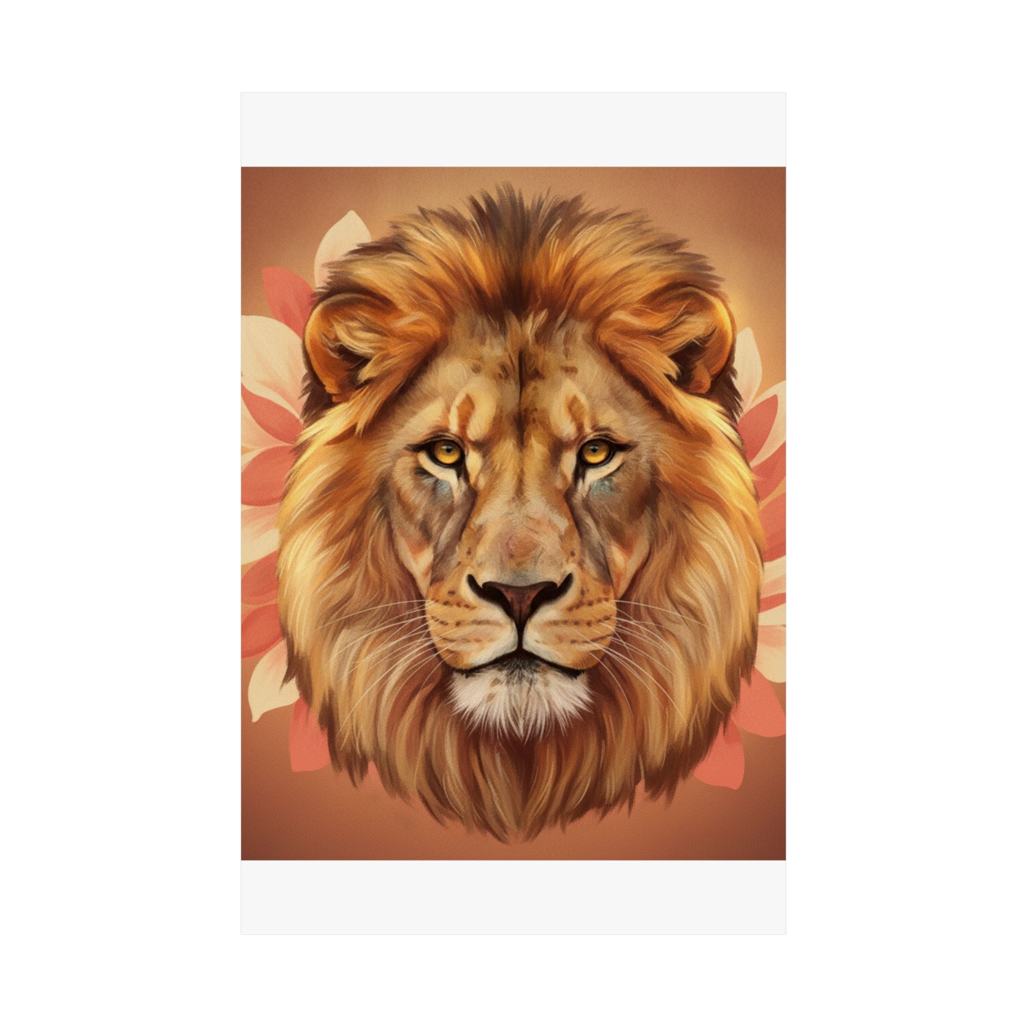 Southern Sunset — Lion — Matte Poster