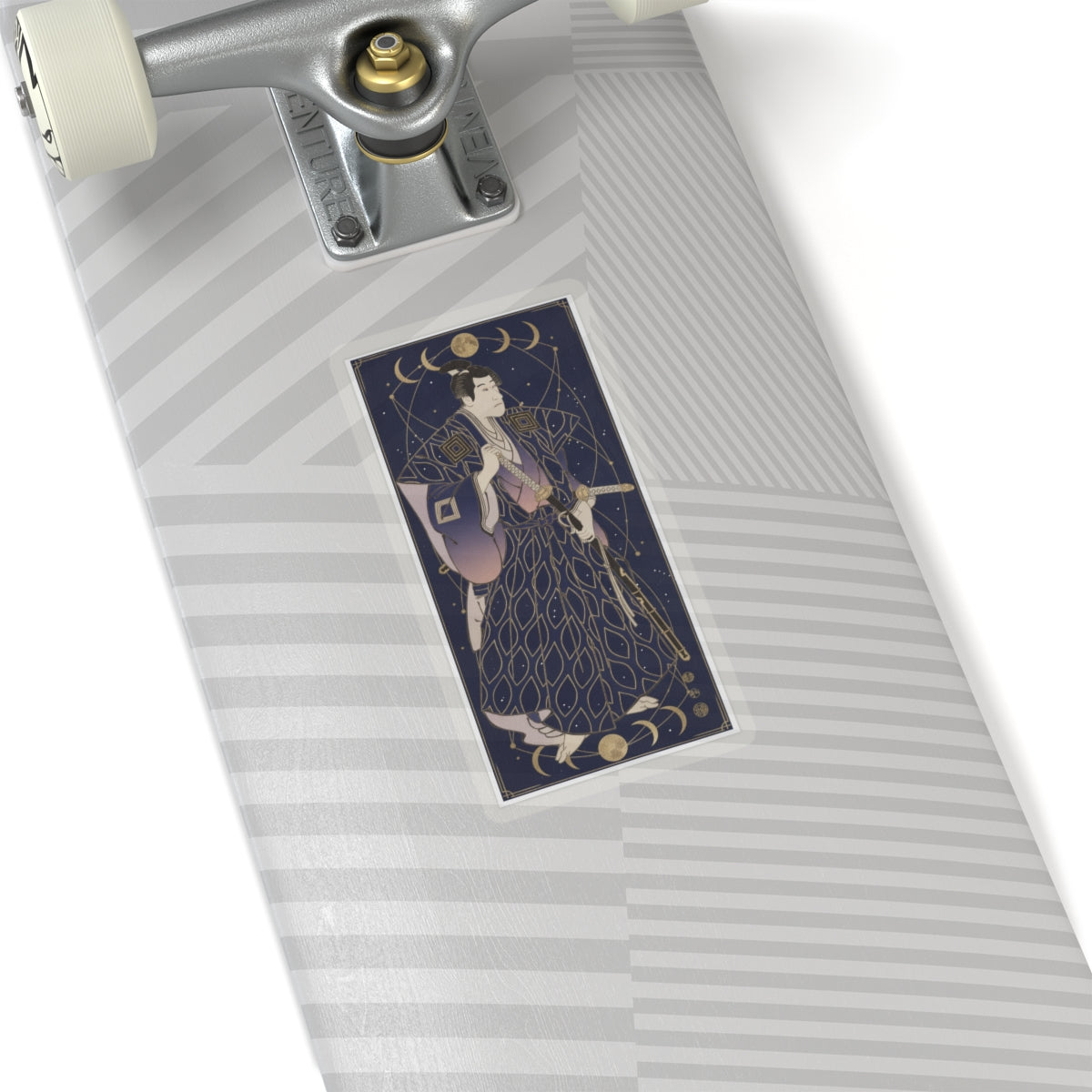 Celestial — Ichikawa Danjuro Vi As Funa Bansaku,Son Of Fuwa Banzayemon — Kiss-Cut Sticker