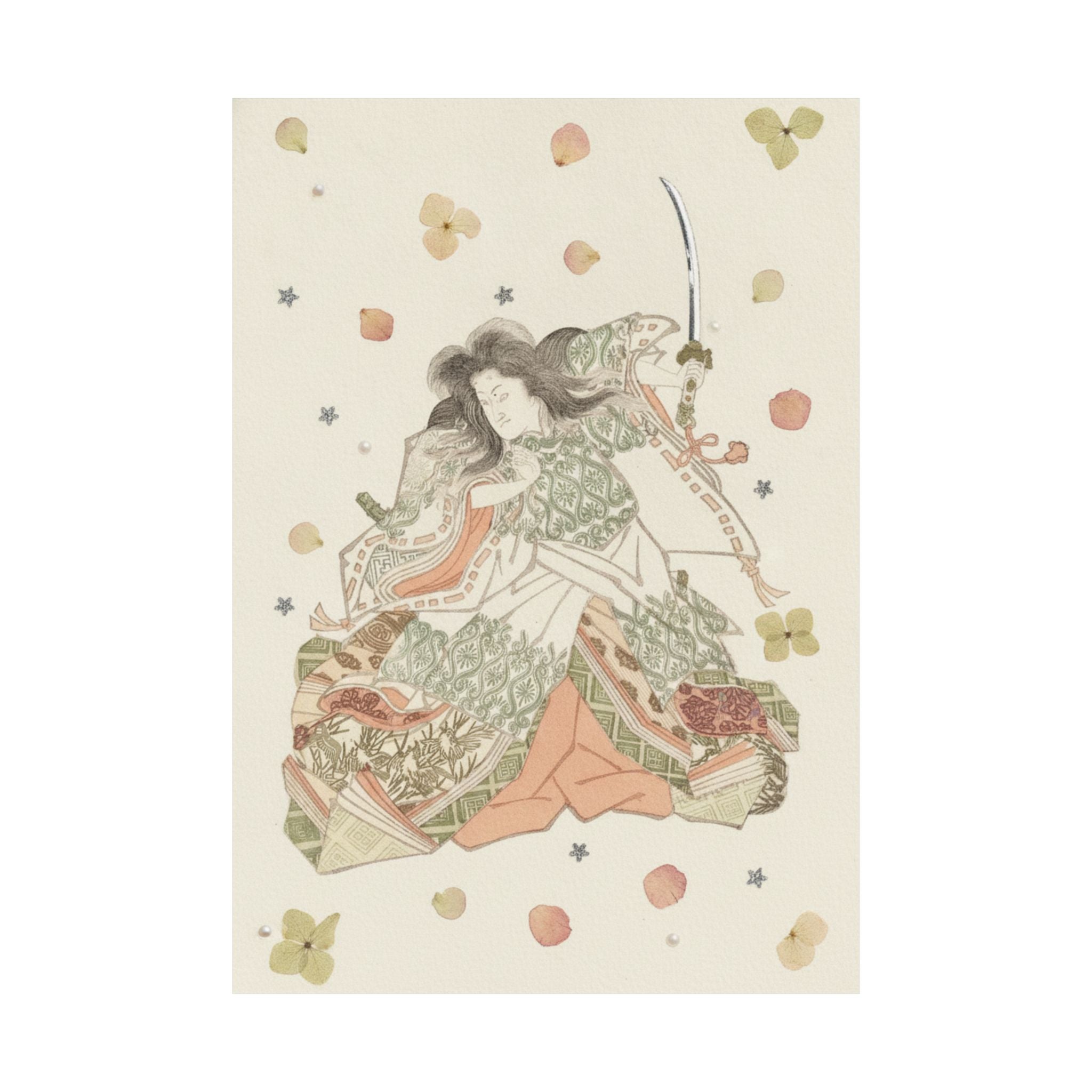 Botanical — Actor As Tokihira — Matte Poster