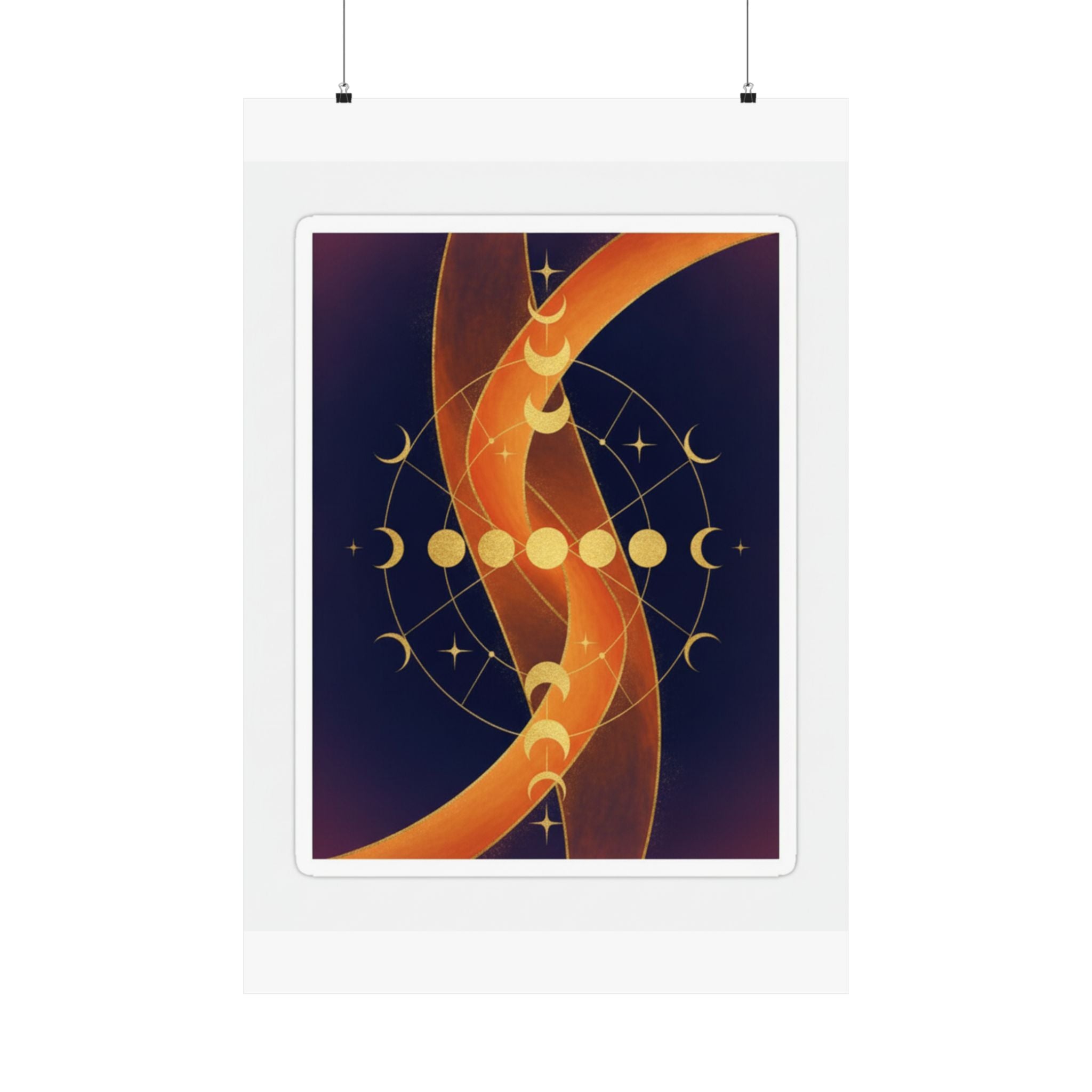 Celestial — Abstract — Matte Poster