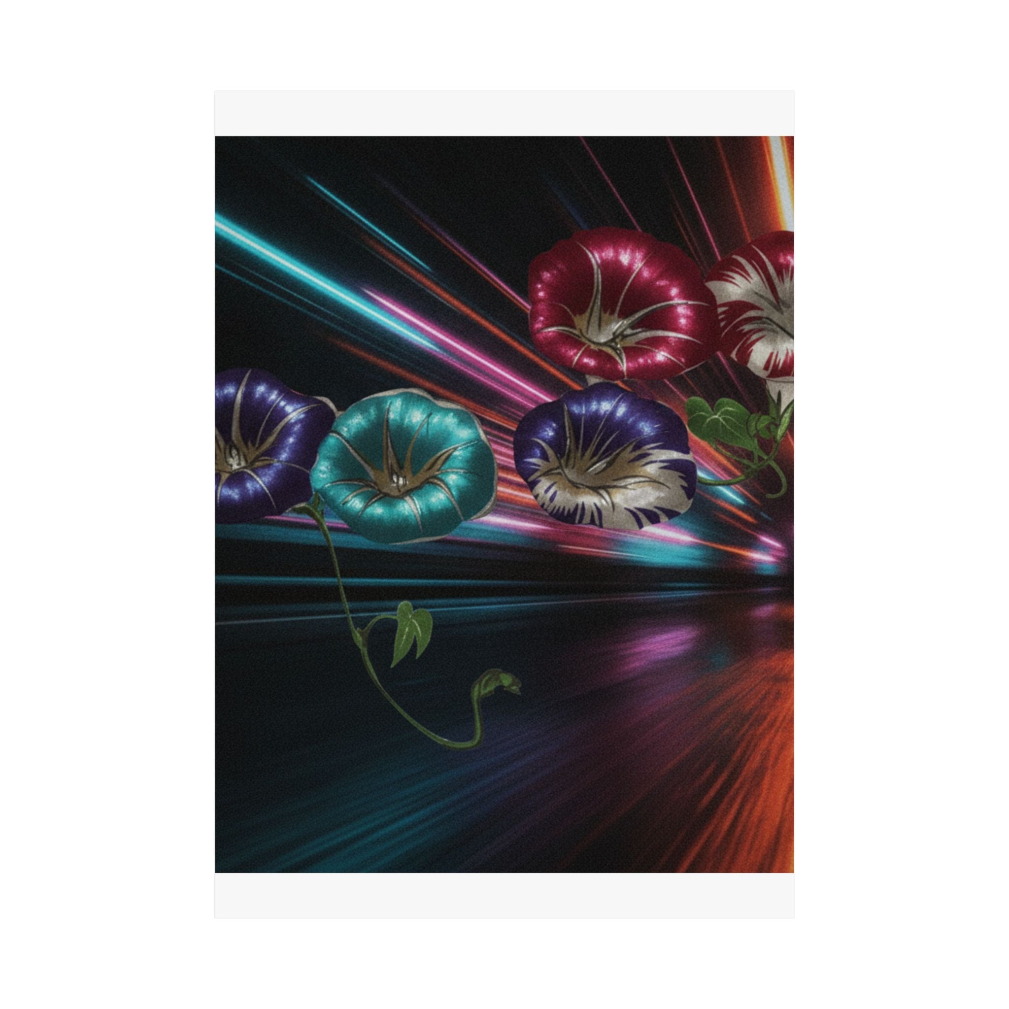 Fast Furious — Morning Glories — Matte Poster