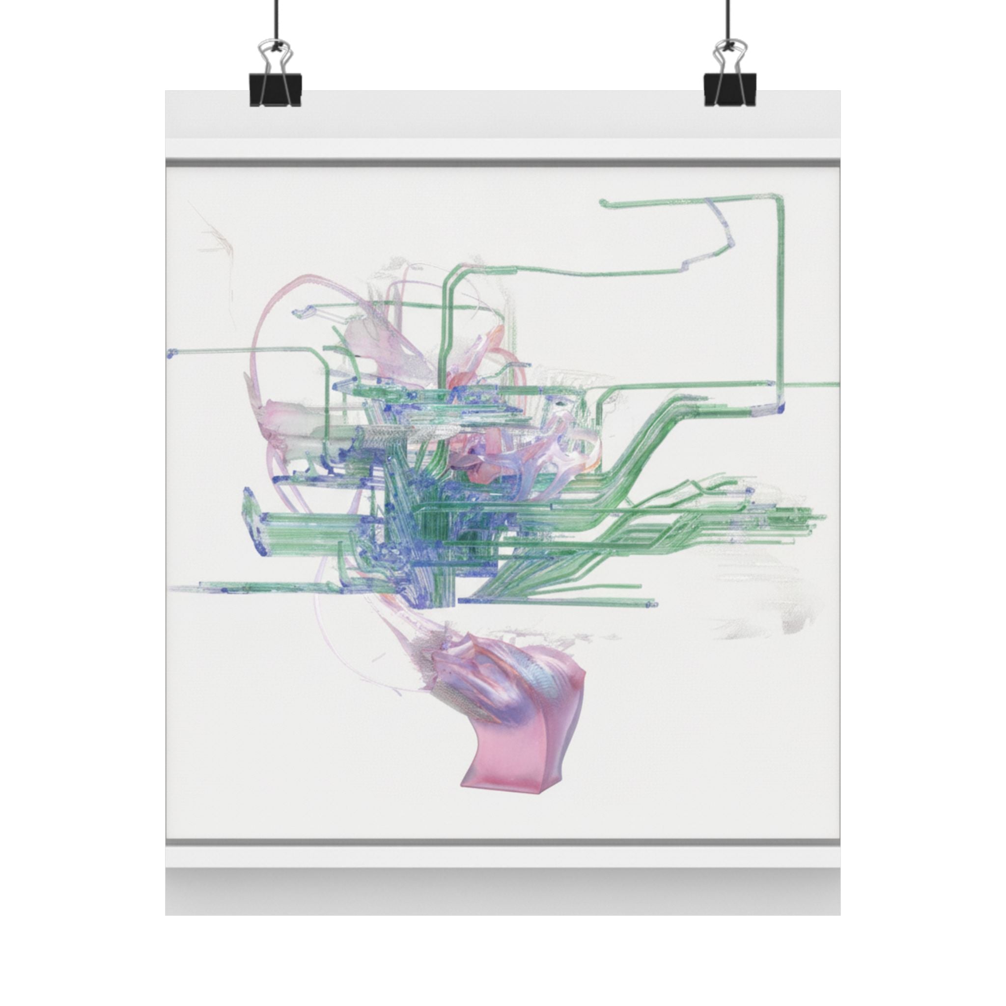 Watercolor — Abstract — Matte Poster