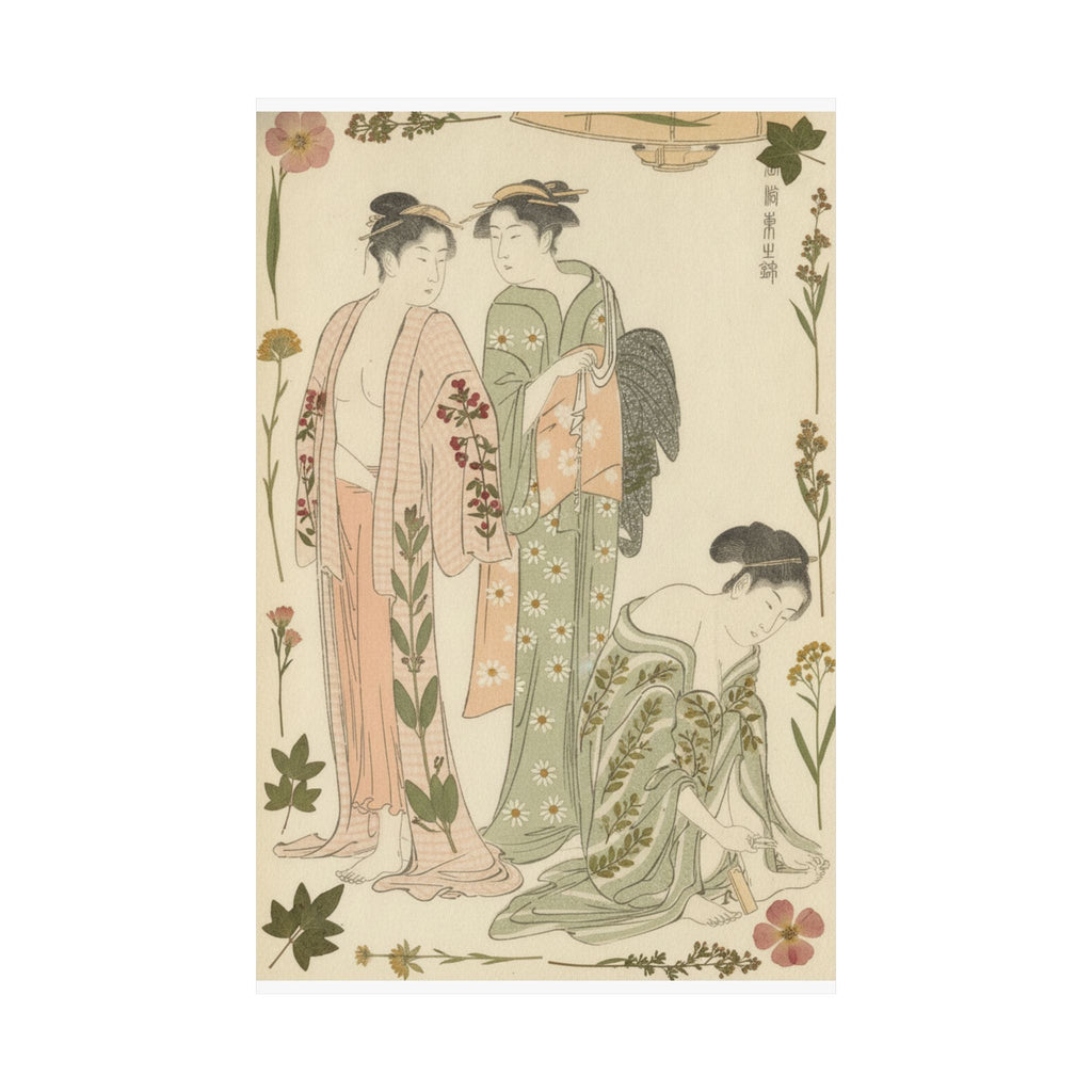 Botanical — Cutting The Toenails; The Toilet After The Bath — Matte Poster