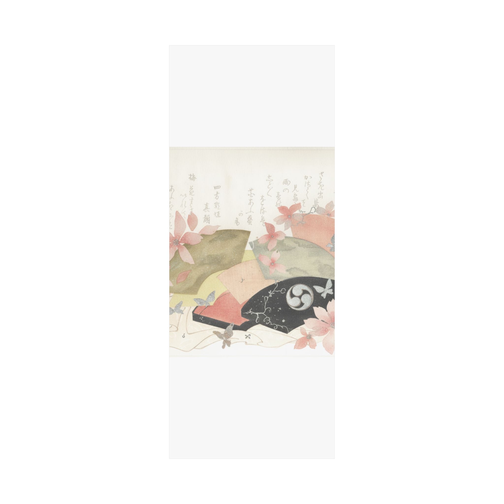 Watercolor — Fan-Box With Fans — Matte Poster