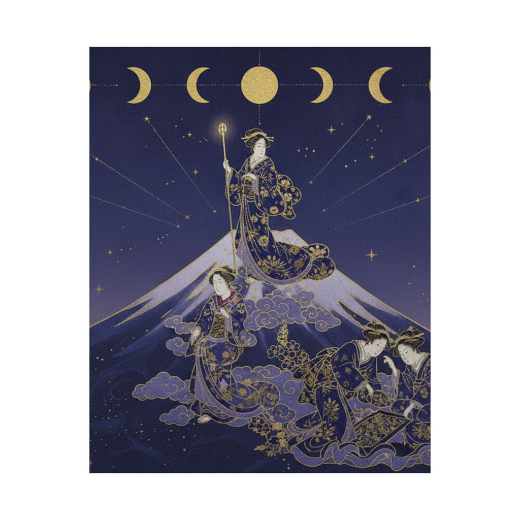 Celestial — Actors [Out Of Costume] Like Mount Fuji [Without Snow] In Summer (Yakusha Natsu  — Matte Poster