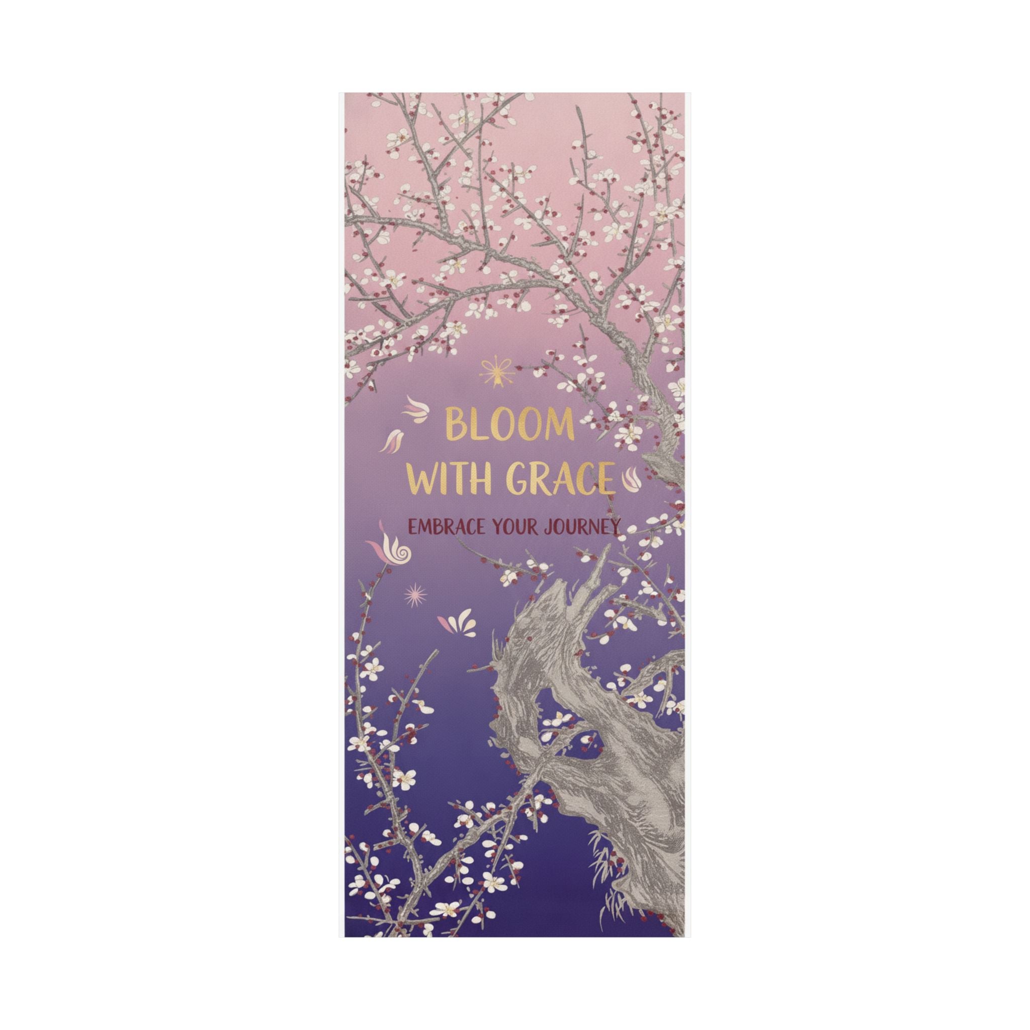 Affirmation — Plum Tree In Blossom — Matte Poster