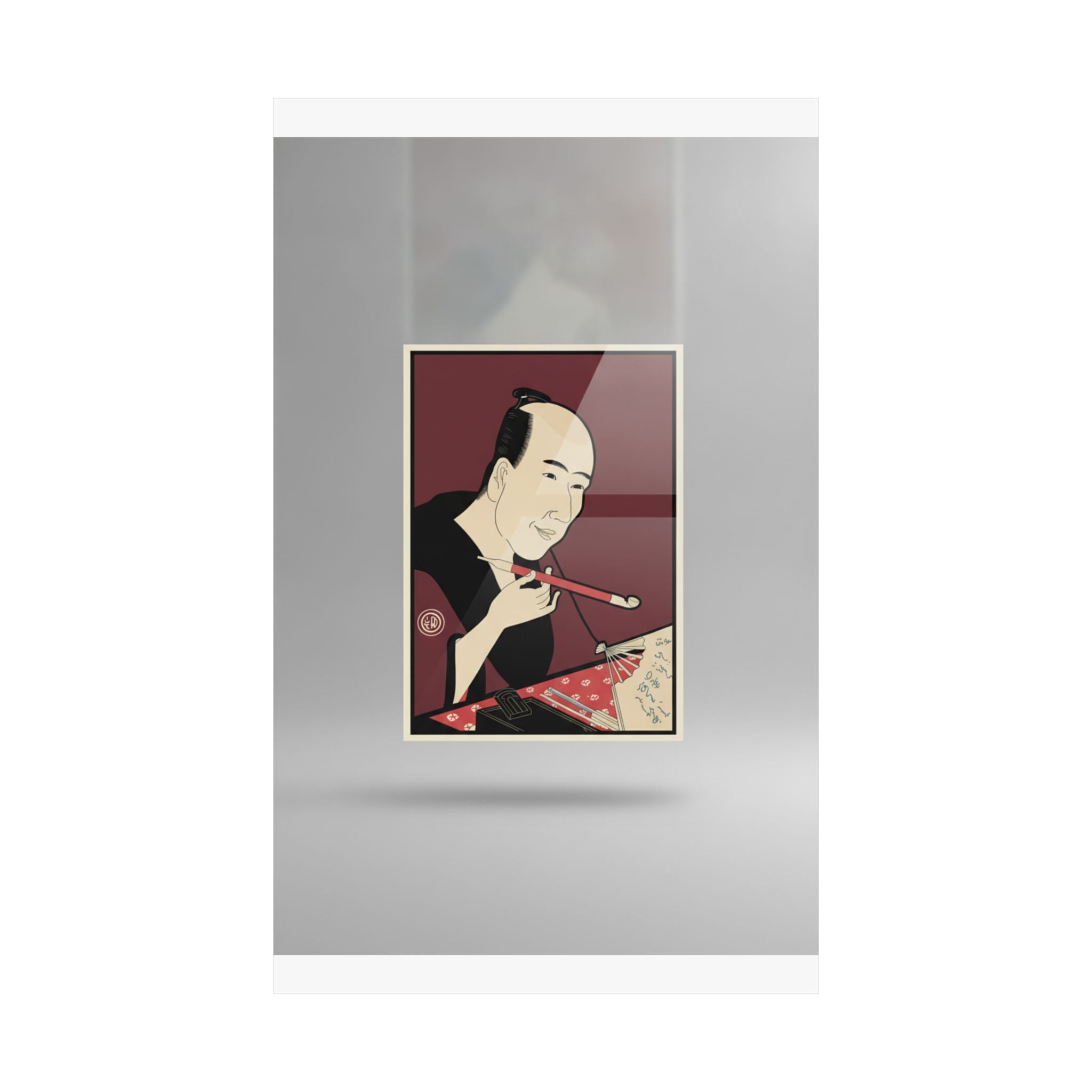 Product Marketing — The Writer Santō Kyōden (A.K.A. Kitao Masanobu) — Matte Poster