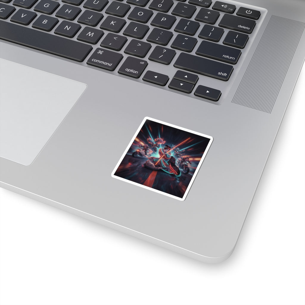 Fast Furious — Bijin Urashima And The Seven Fortune Beings (Shichi-Fuku-Jin) — Kiss-Cut Sticker