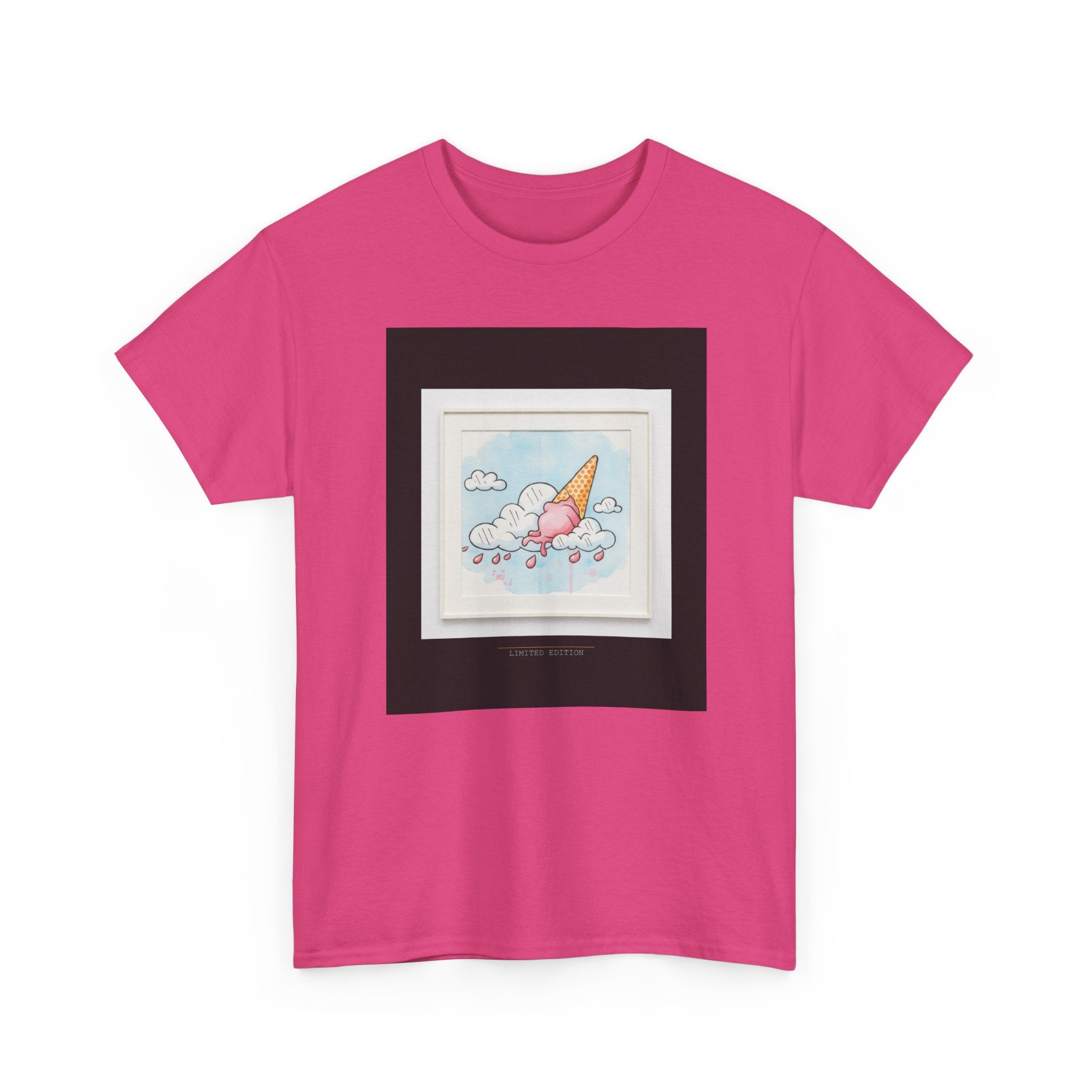Melting Ice Cream Cloud Watercolour Graphic Tee