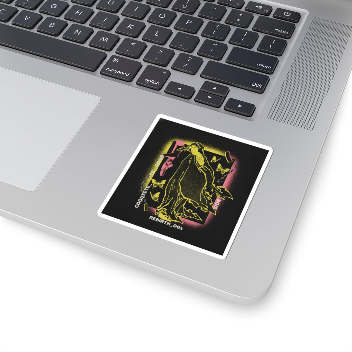Streetwear Collage — Onna No Daruma — Kiss-Cut Sticker