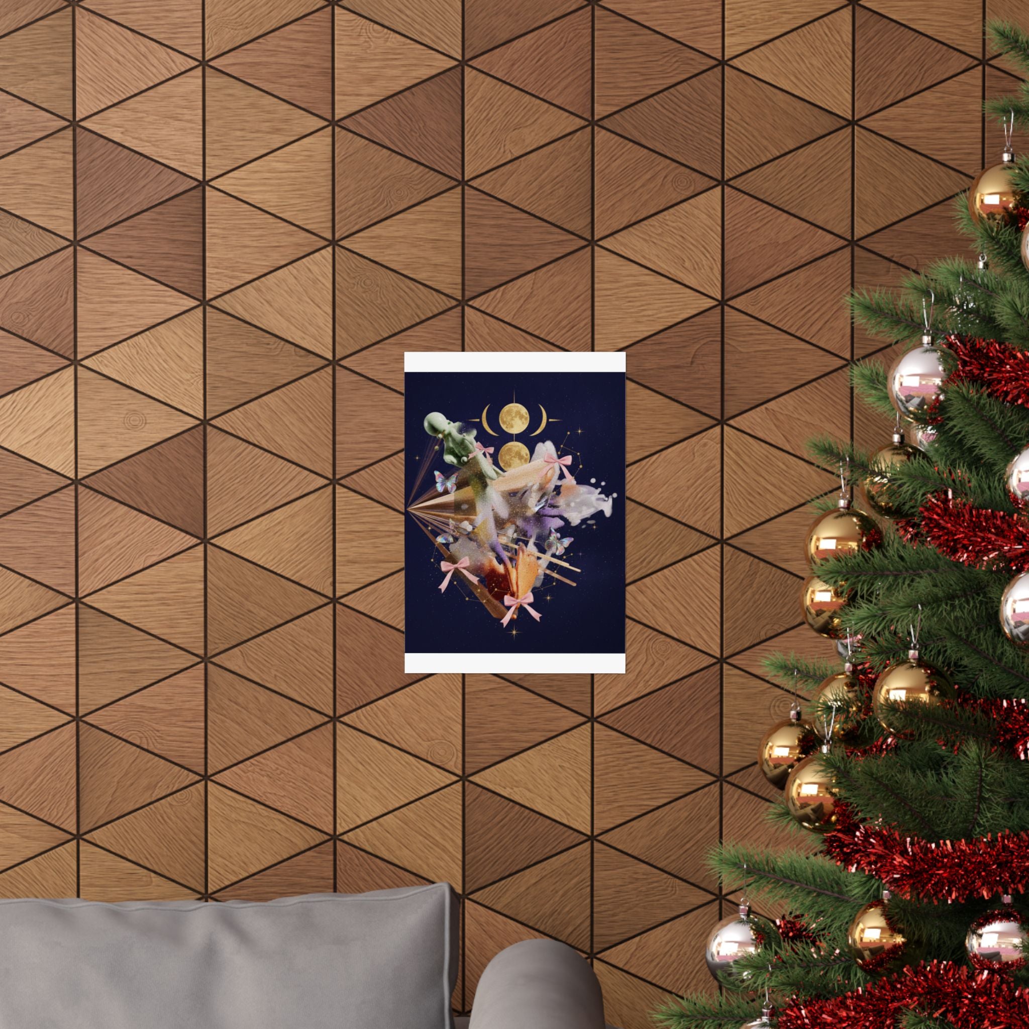 Celestial — Abstract — Matte Poster