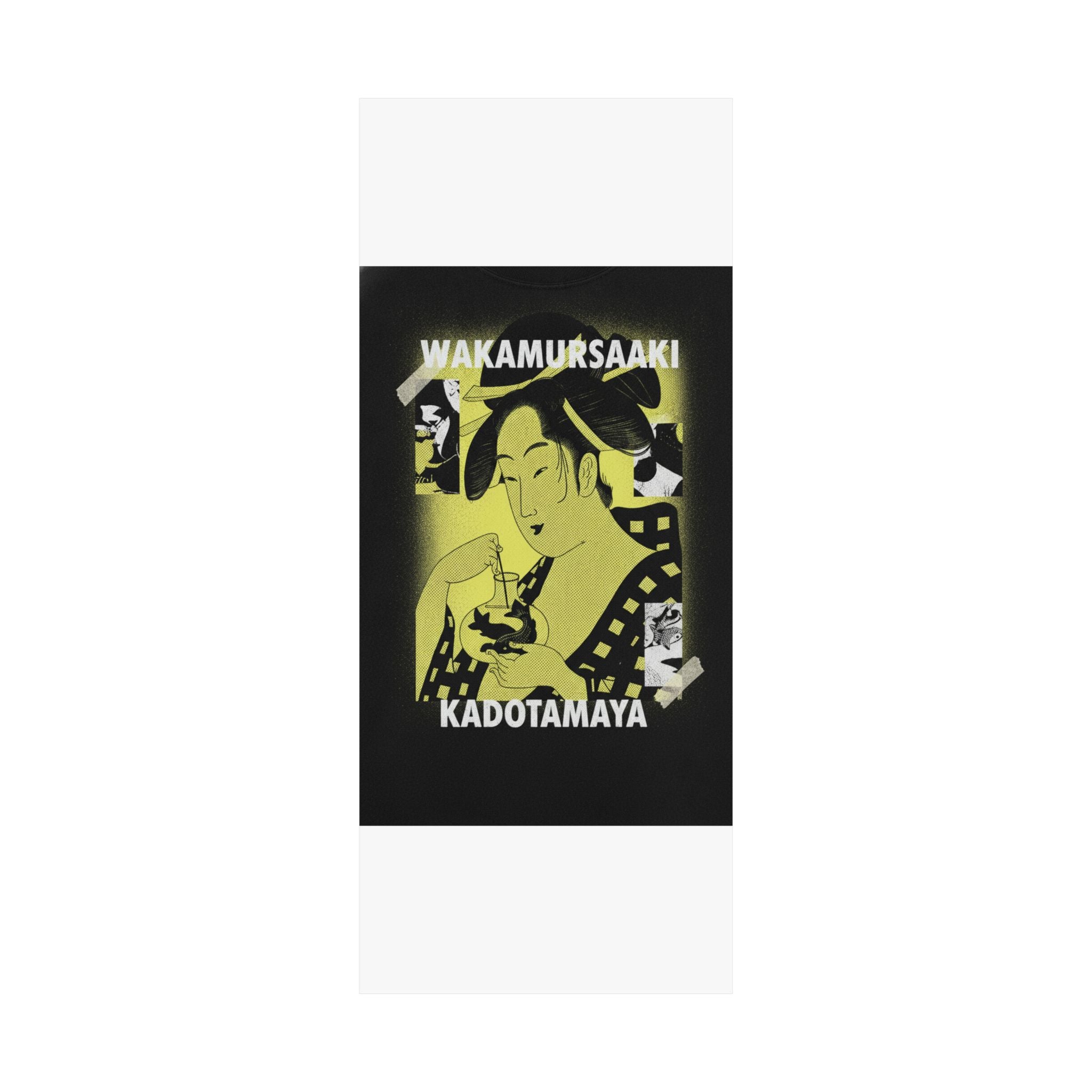 Streetwear Collage — Wakamurasaki Of The Kadotamaya — Matte Poster
