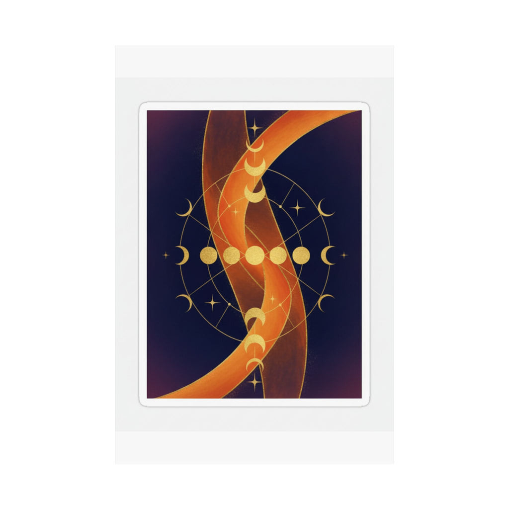 Celestial — Abstract — Matte Poster