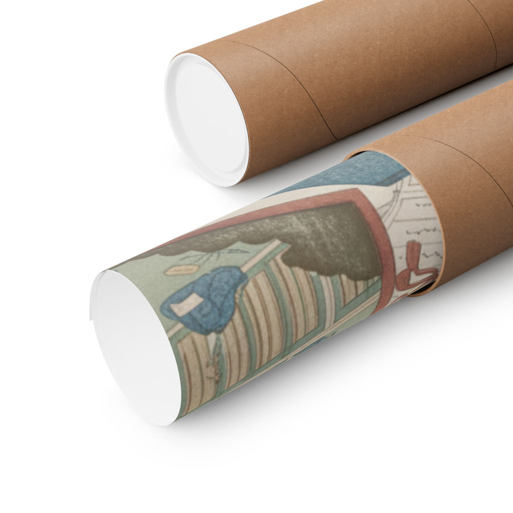 Product Marketing — Box And Books — Matte Poster