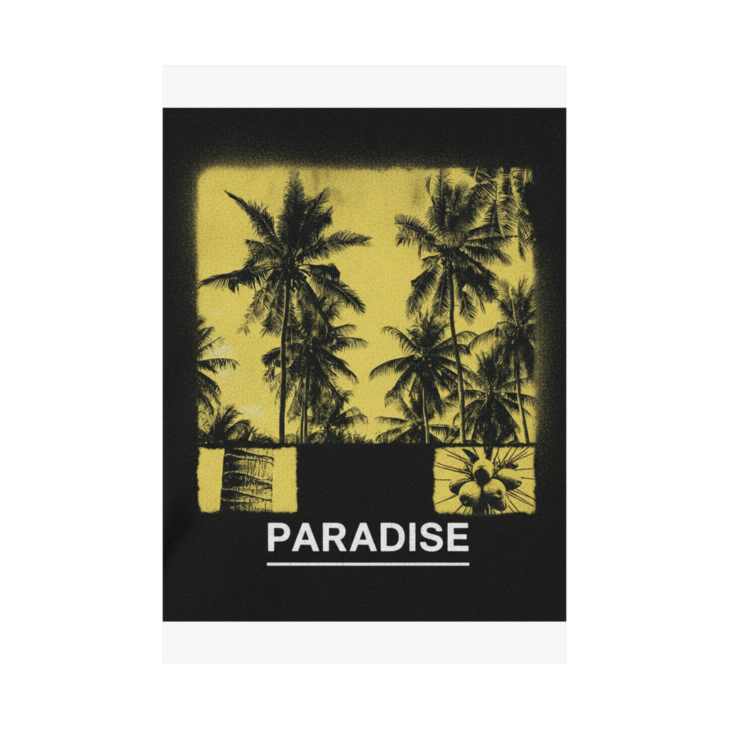 Streetwear Collage — Palms — Matte Poster