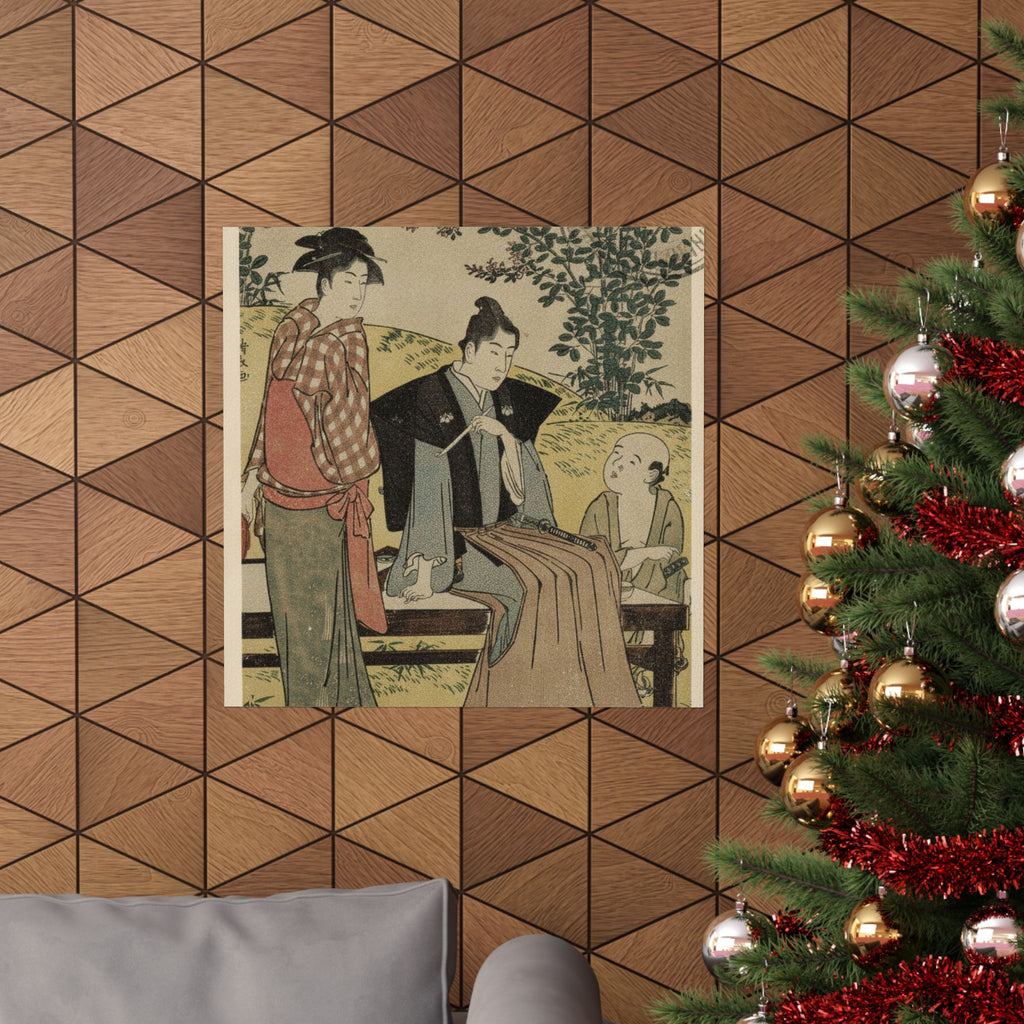 Vintage Bootleg — Viewing The Bush Clover At Hagidera — Matte Poster