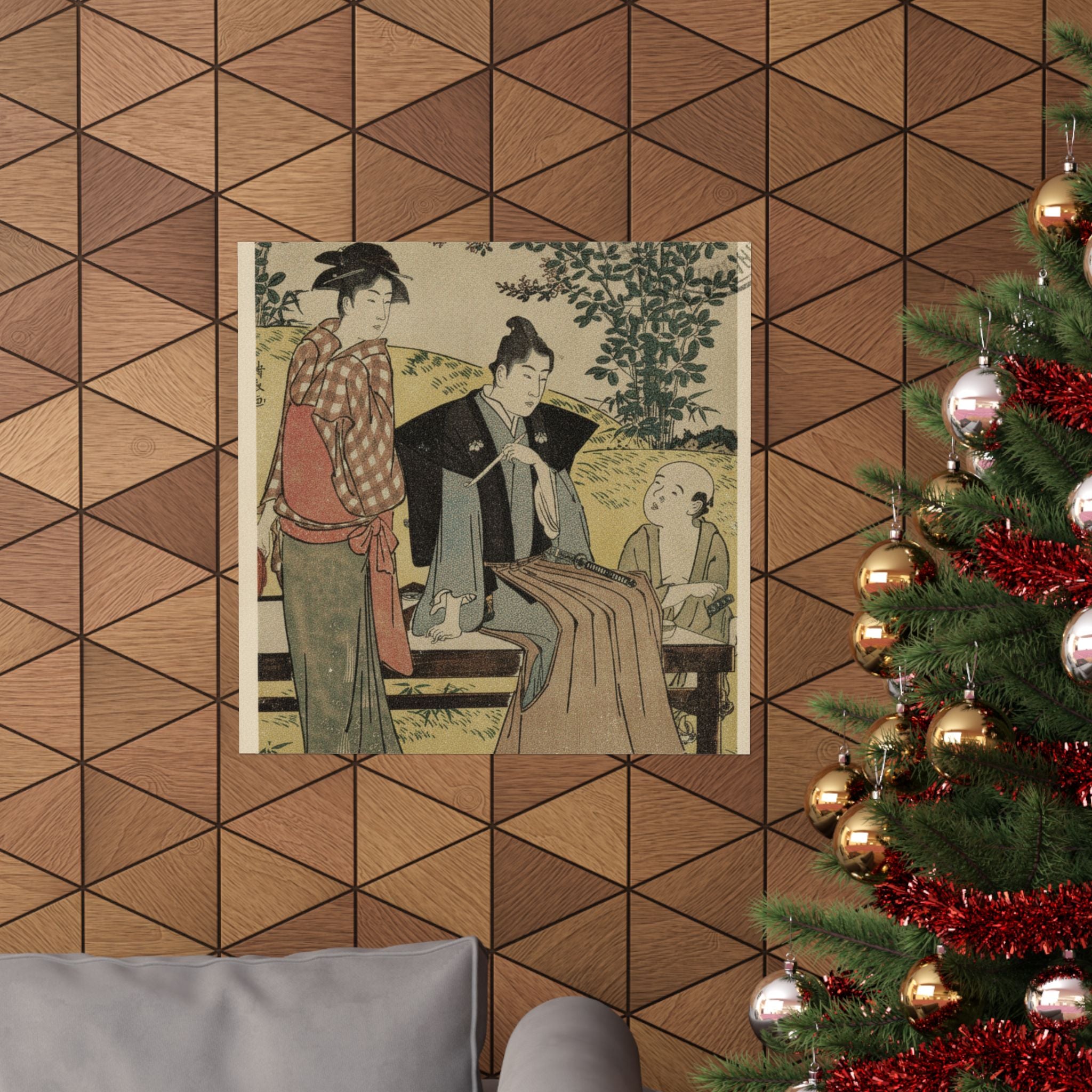 Vintage Bootleg — Viewing The Bush Clover At Hagidera — Matte Poster