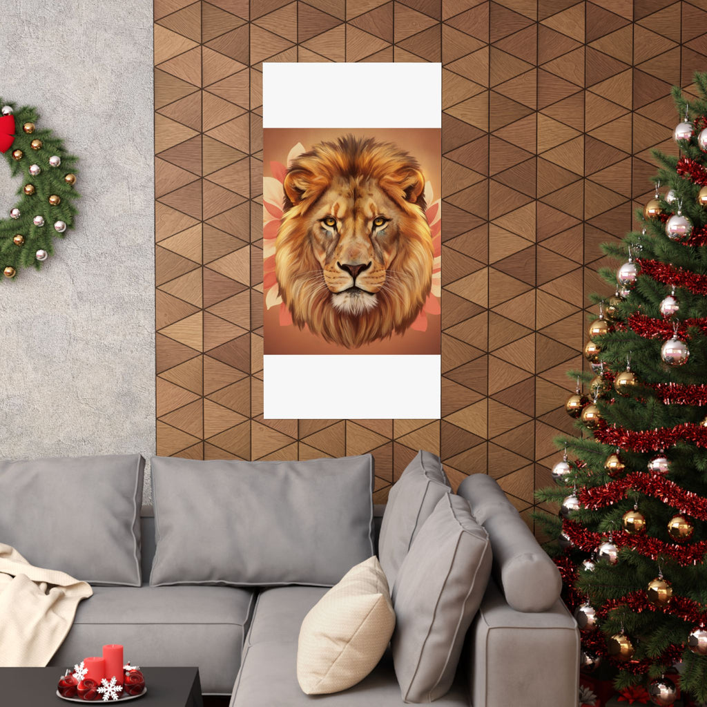 Southern Sunset — Lion — Matte Poster