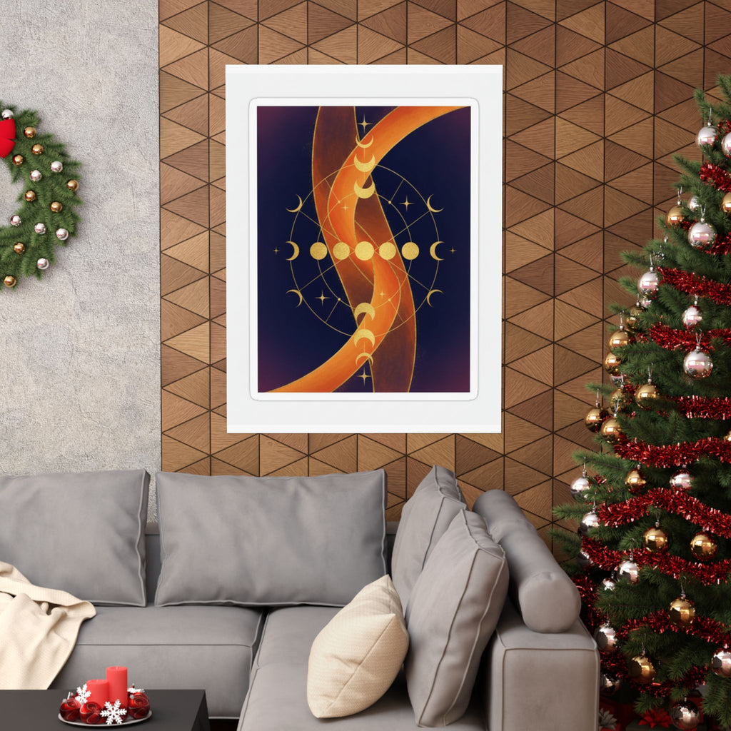 Celestial art print — product view 8