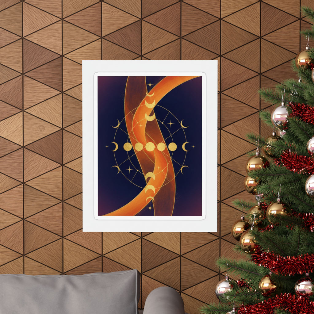 Celestial — Abstract — Matte Poster