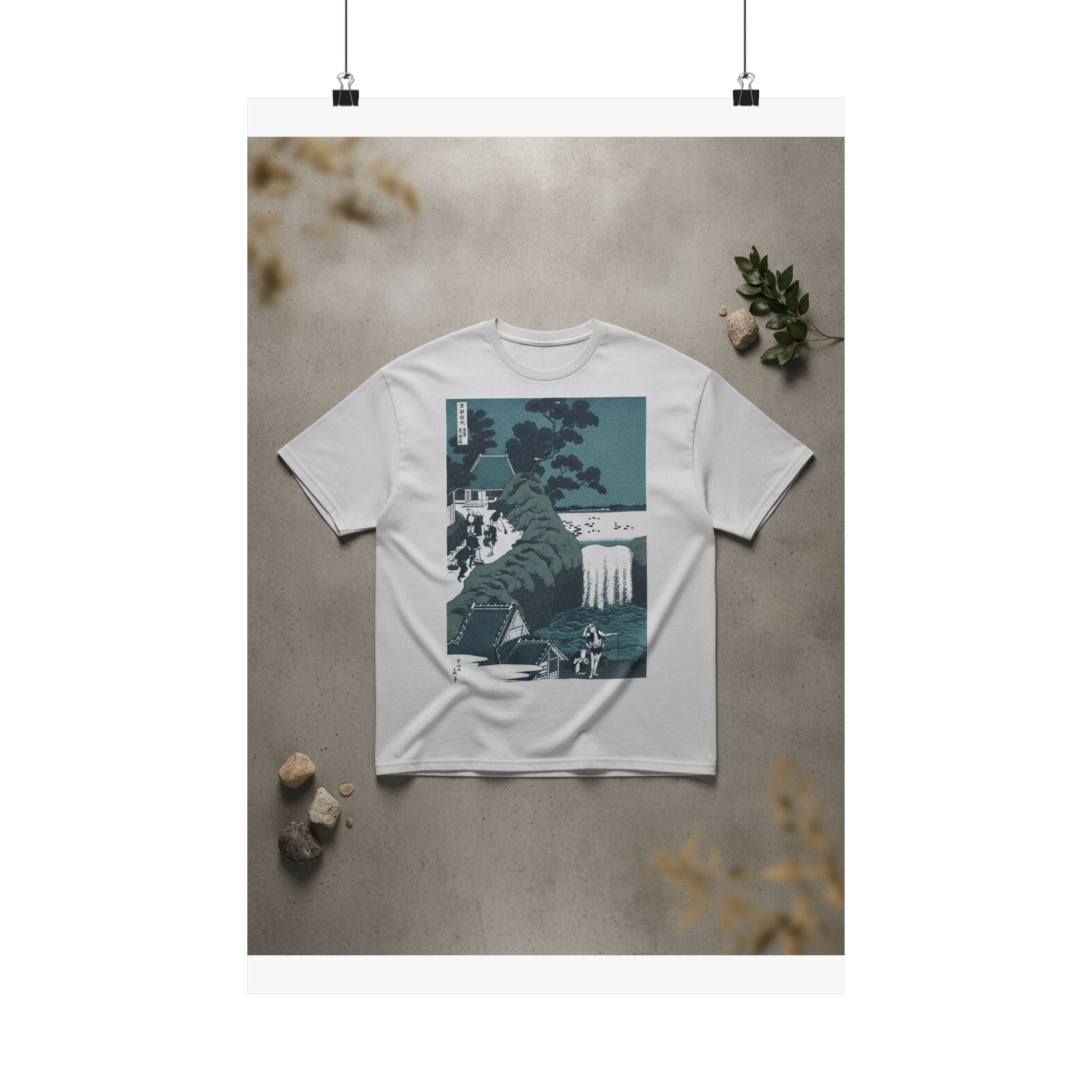 Product Marketing — Fall Of Aoiga Oka, Yedo — Matte Poster
