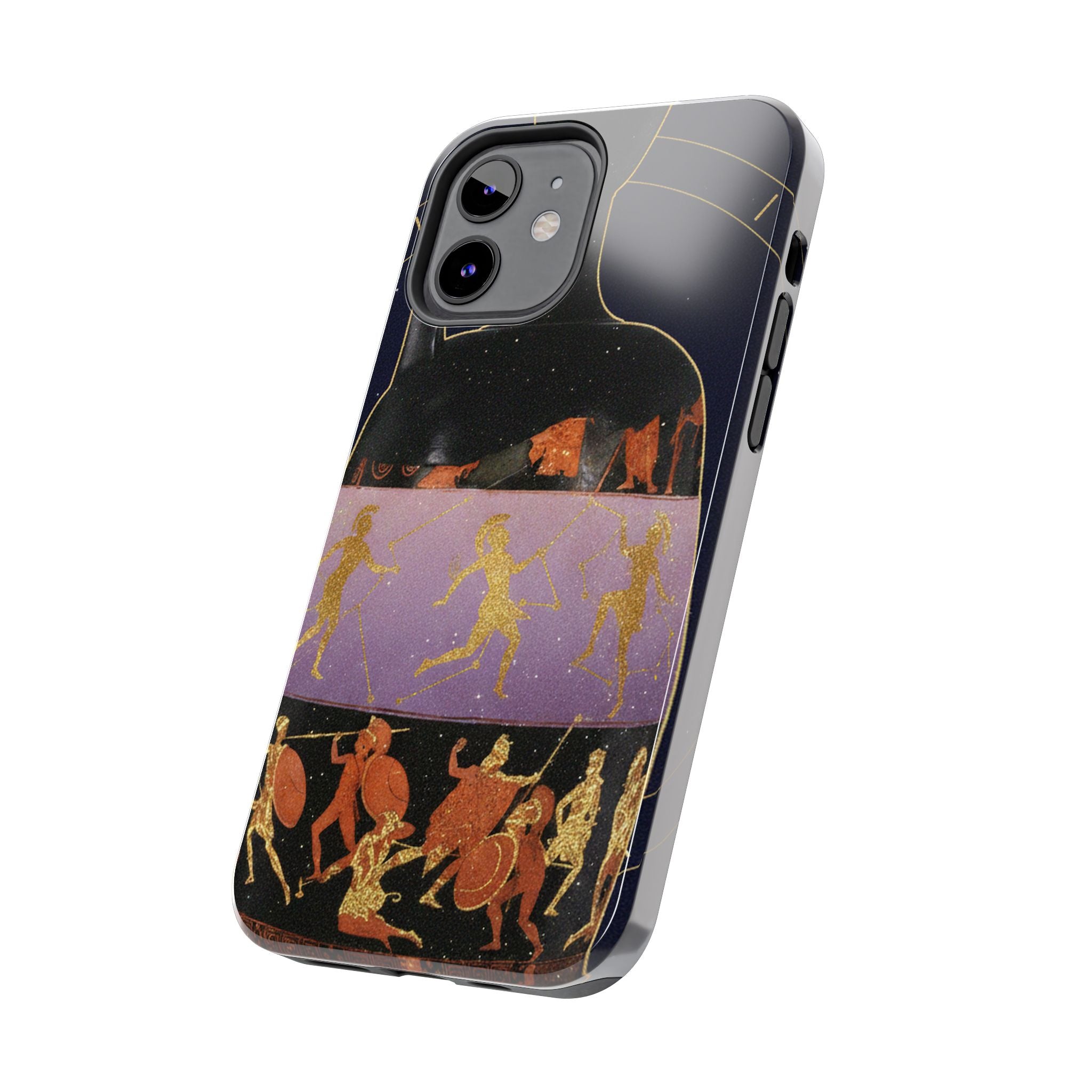 Ancient Greek Red-Figure Warriors Tough Phone Case