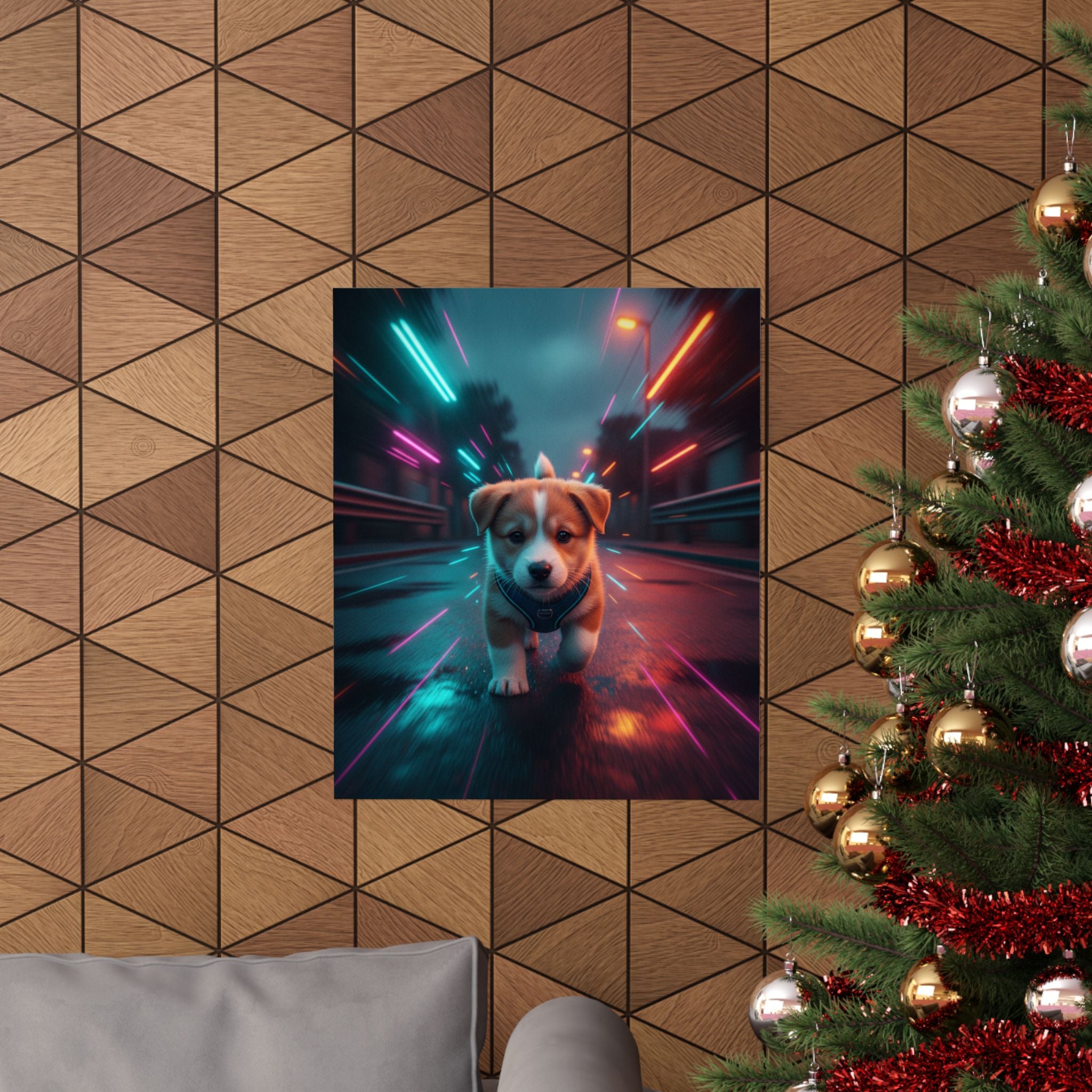 Fast Furious — Dog — Matte Poster