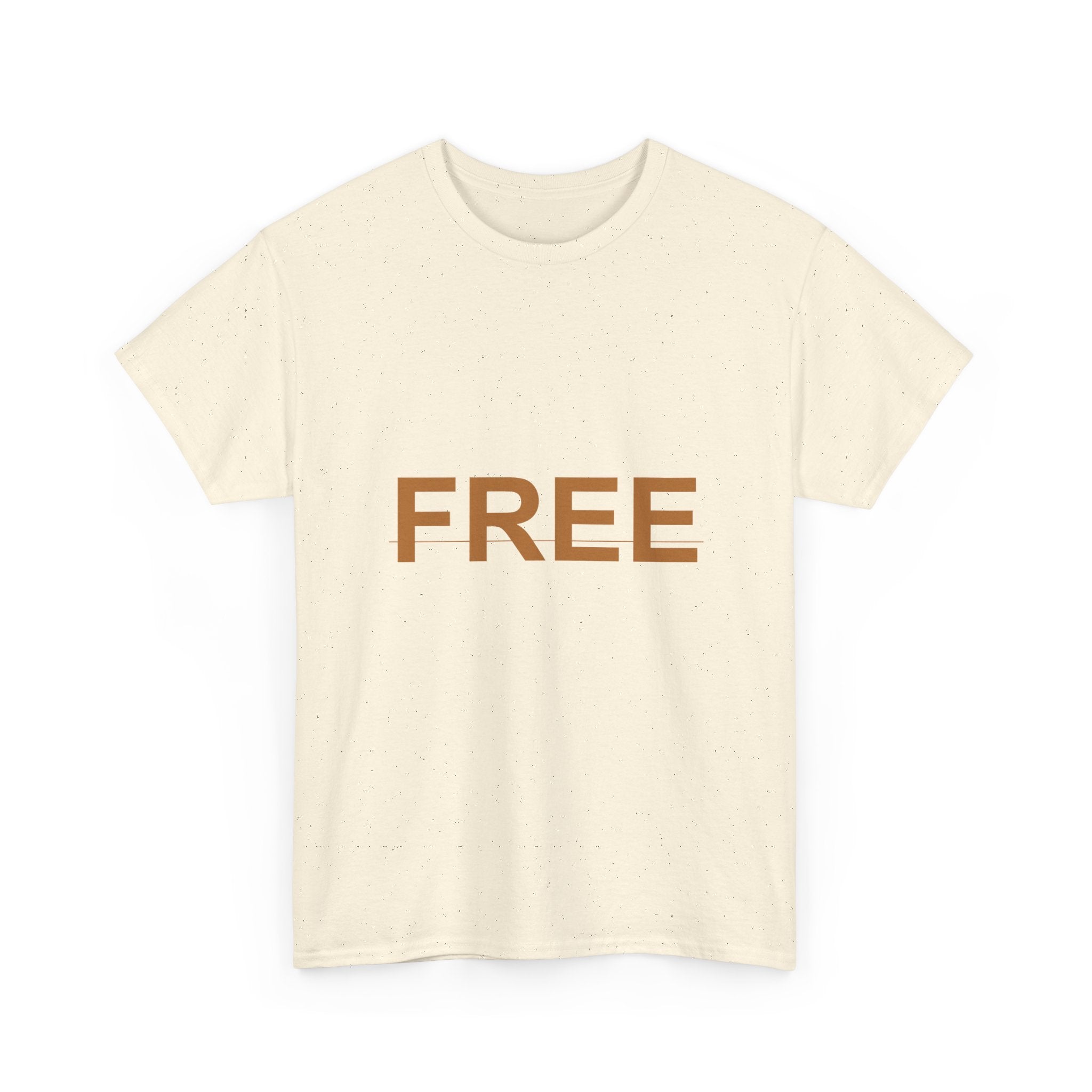 FREE Minimal Rust Serif Typography Graphic Tee