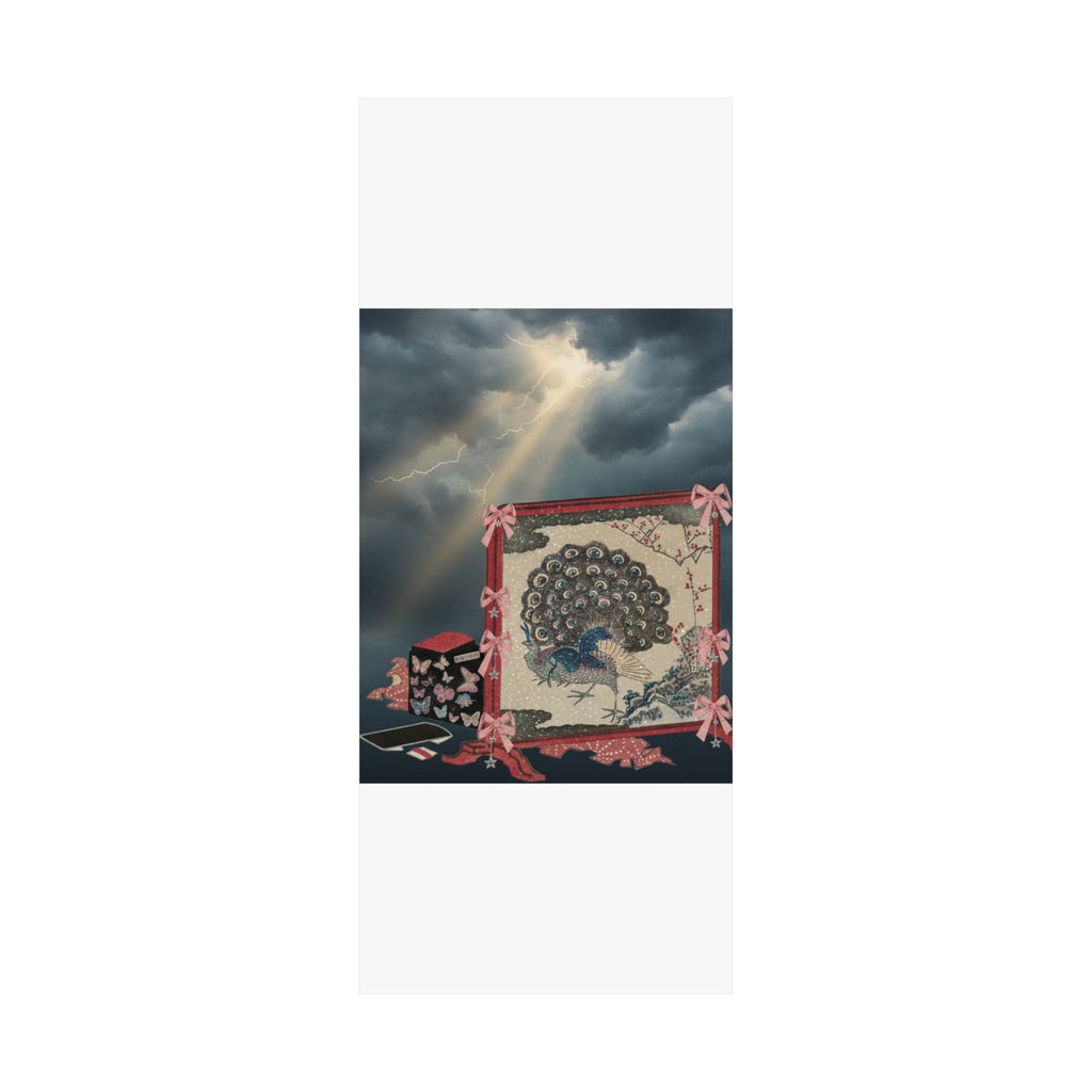 Dramatic Storm — Screen And Lady'S Work-Box — Matte Poster