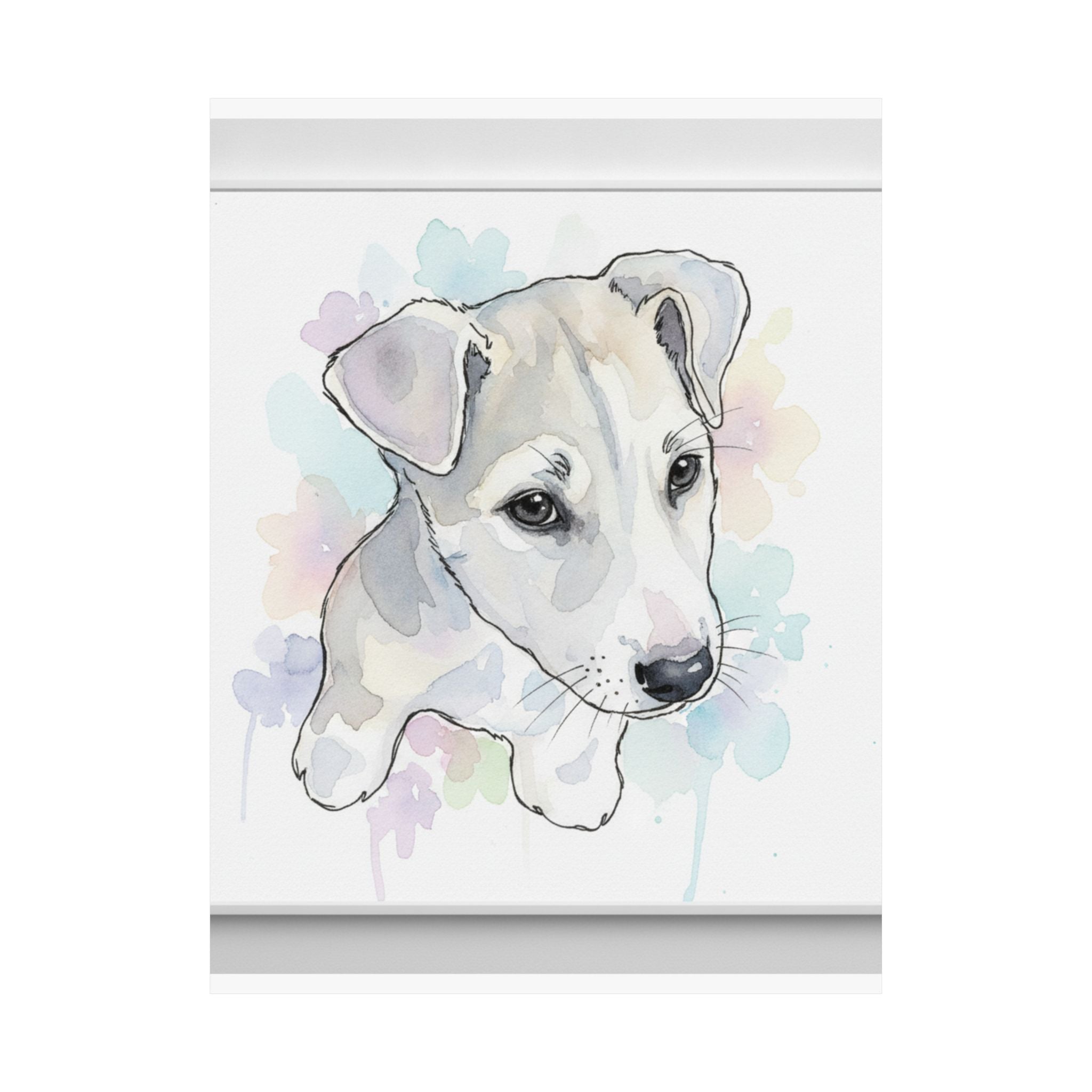 Watercolor — Dog — Matte Poster