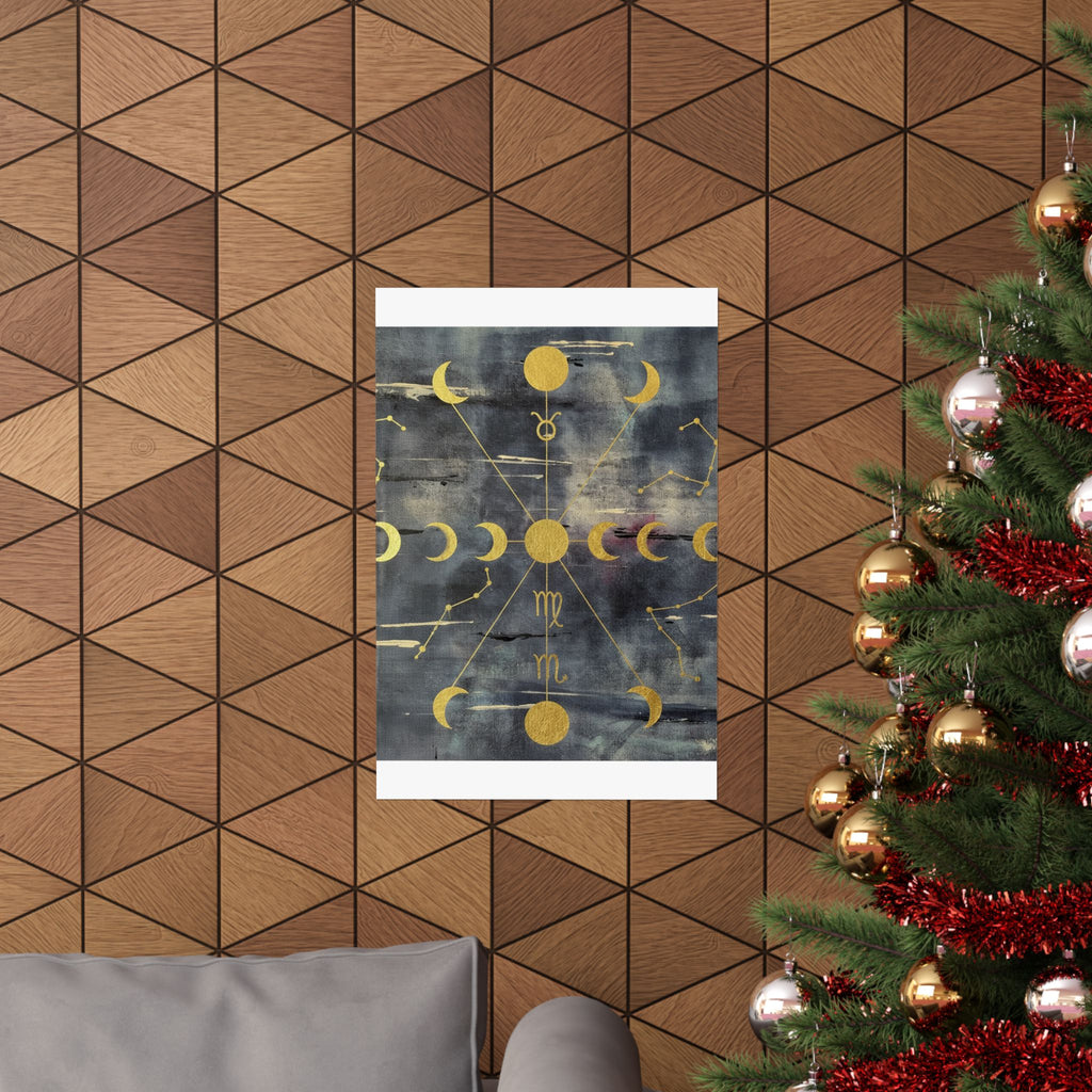 Celestial — Abstract — Matte Poster